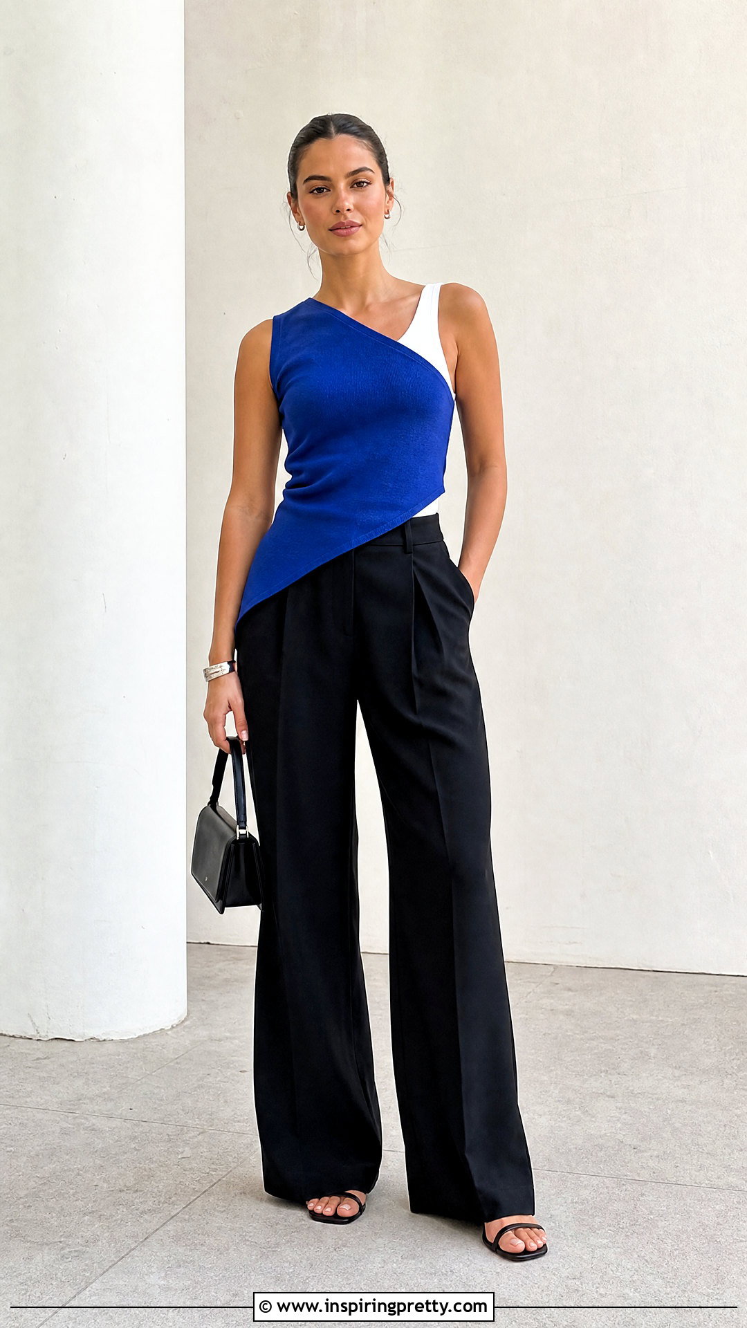 Asymmetrical Layered Tank Top Outfit - 50 layered tank top outfits