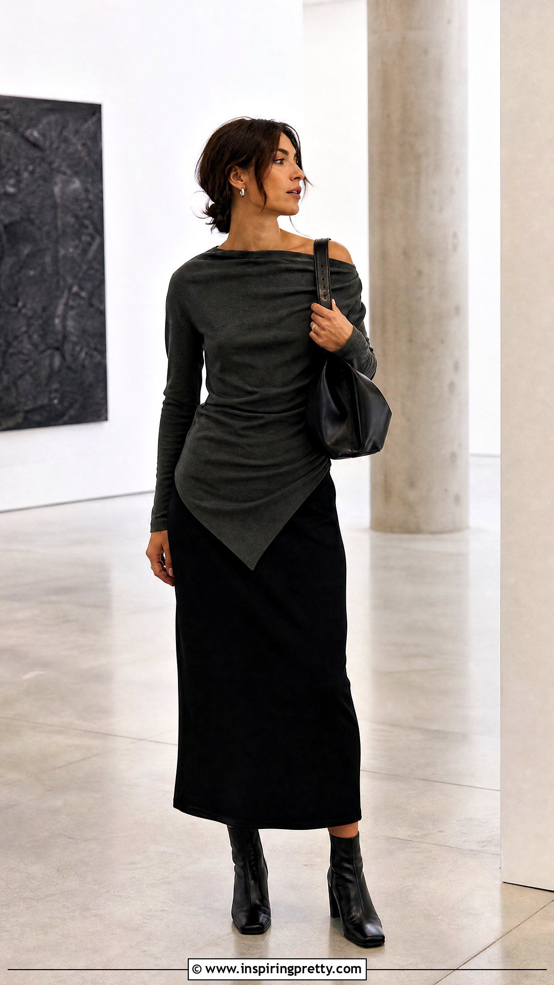 Asymmetrical Urban Outfitters Boat Neck Top With Midi Skirt - 20 urban outfitters boat neck tops