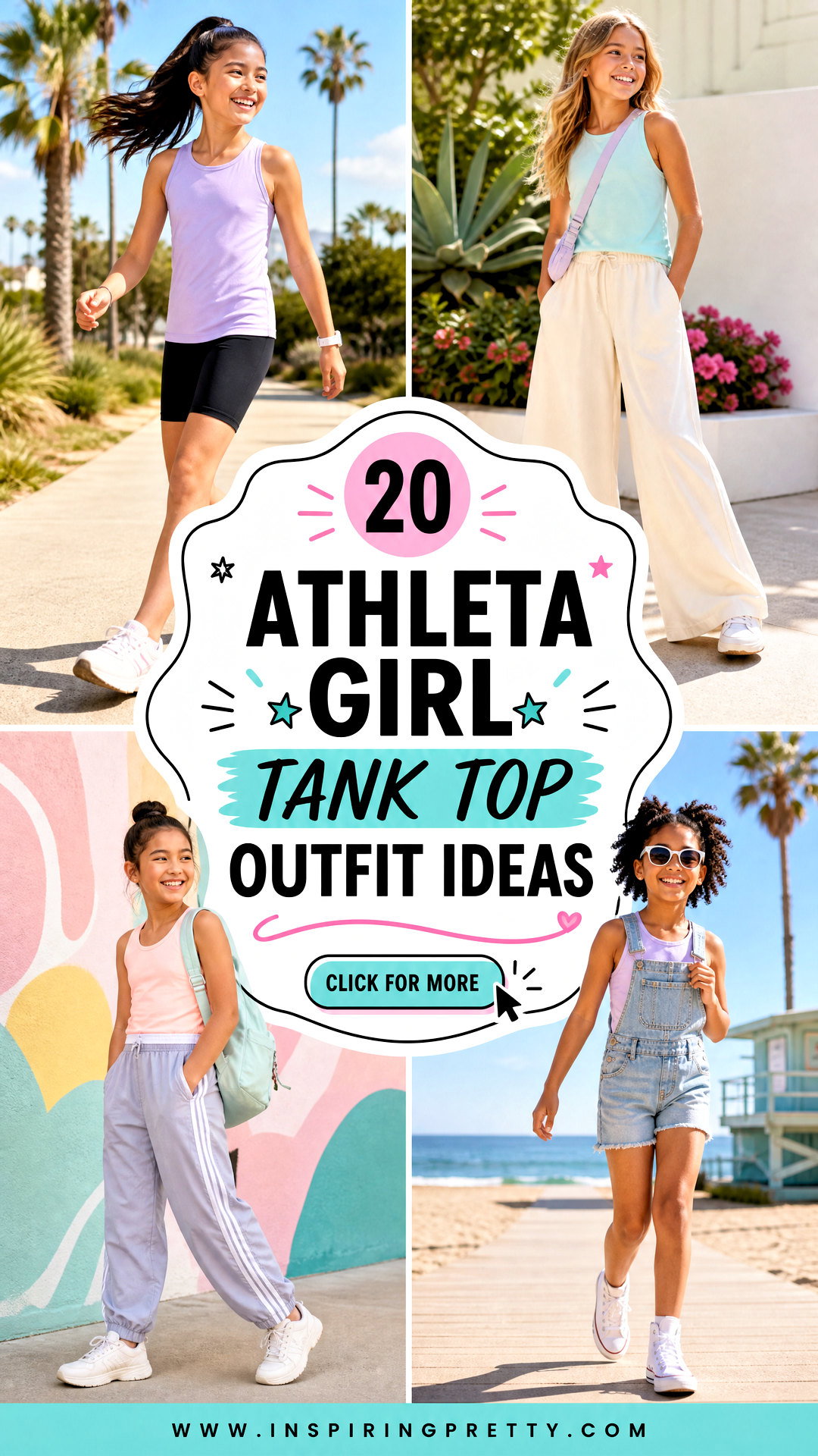 20 Athleta Girl Tank Top Outfit Ideas for Stylish Active Kids - 20 Athleta Girl Tank Top Outfit Ideas for Stylish Active Kids