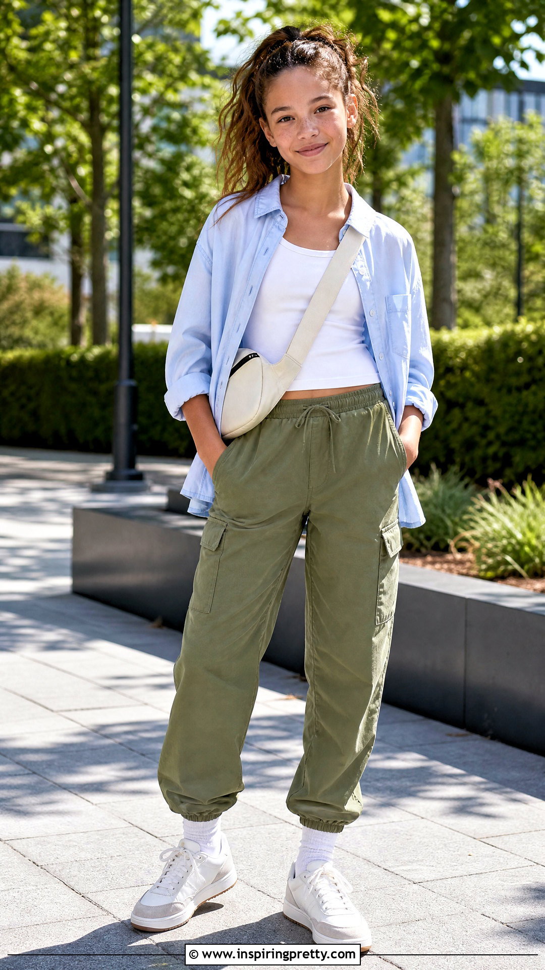 Athleta Girl Tank Top With Cargo Pants - 20 athleta girl tank top outfit ideas