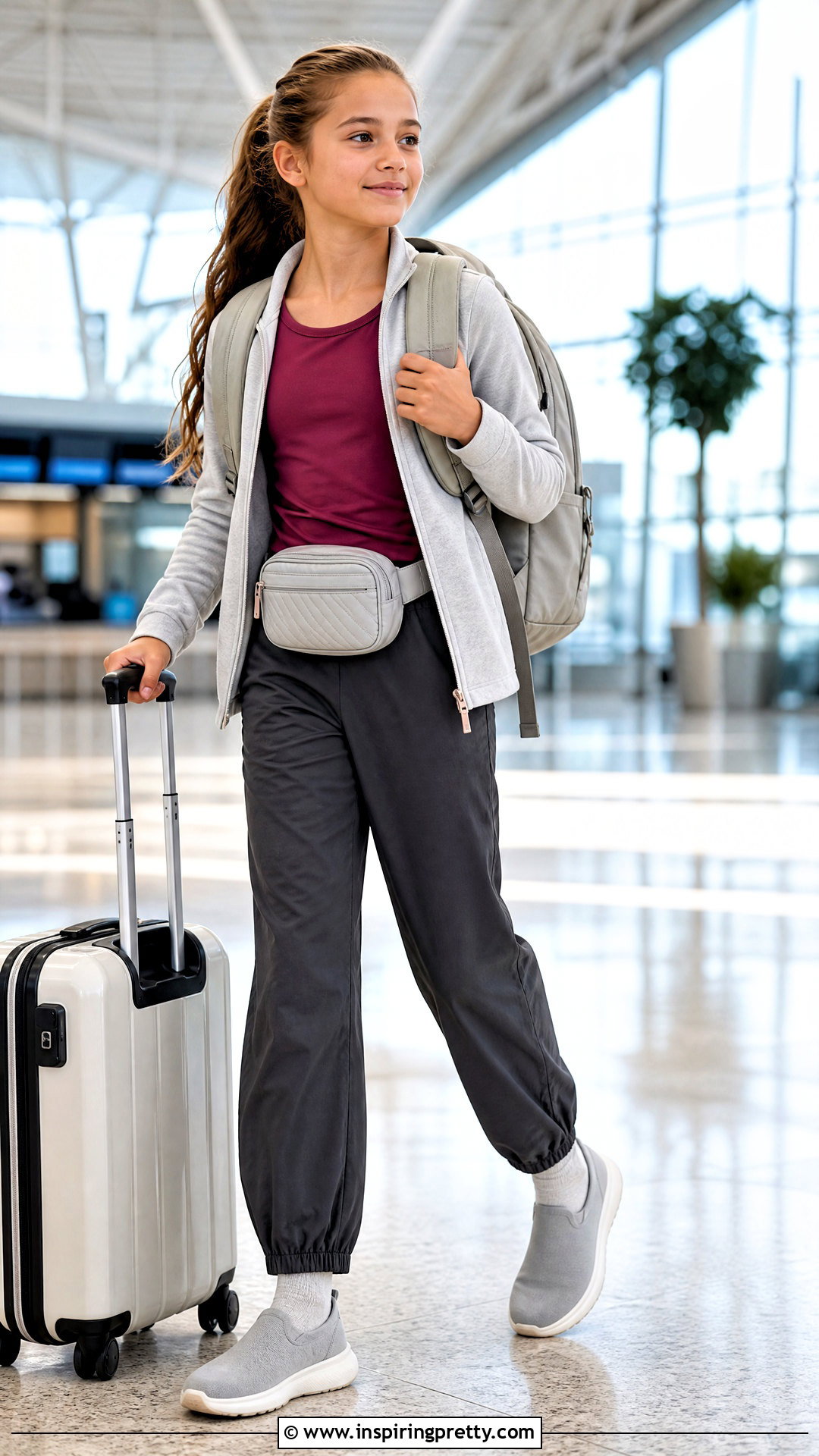 Athleta Girl Tank Top With Travel Pants And Jacket - 20 athleta girl tank top outfit ideas