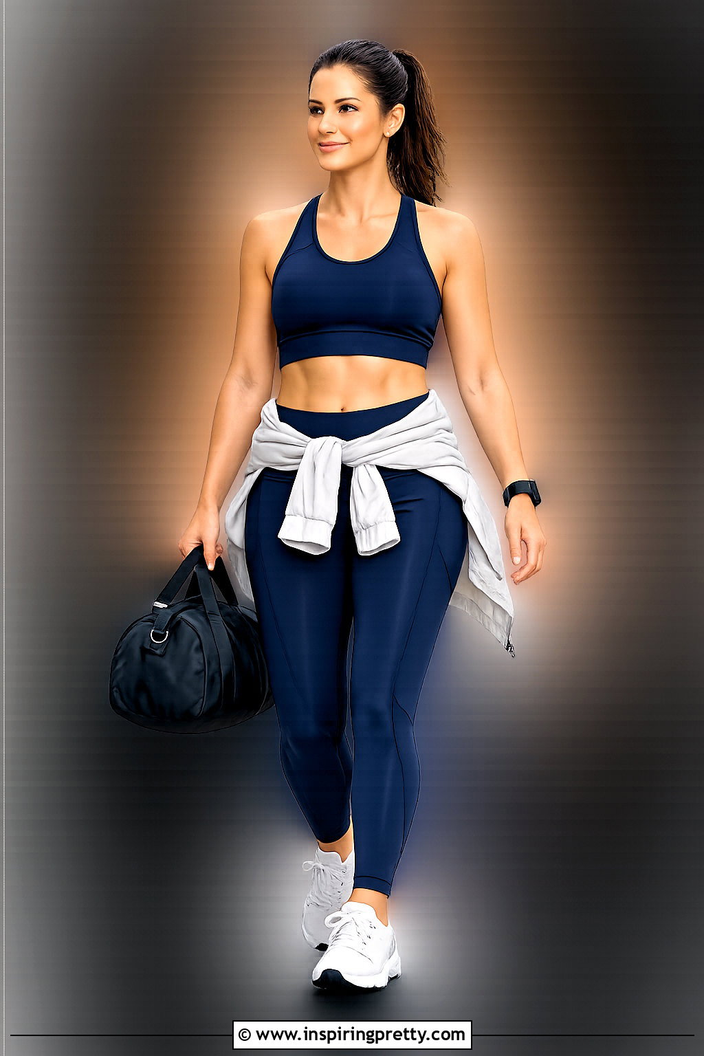 Athletic Crop Top PNG With Leggings - 20 Crop Top Transparent Png Ideas