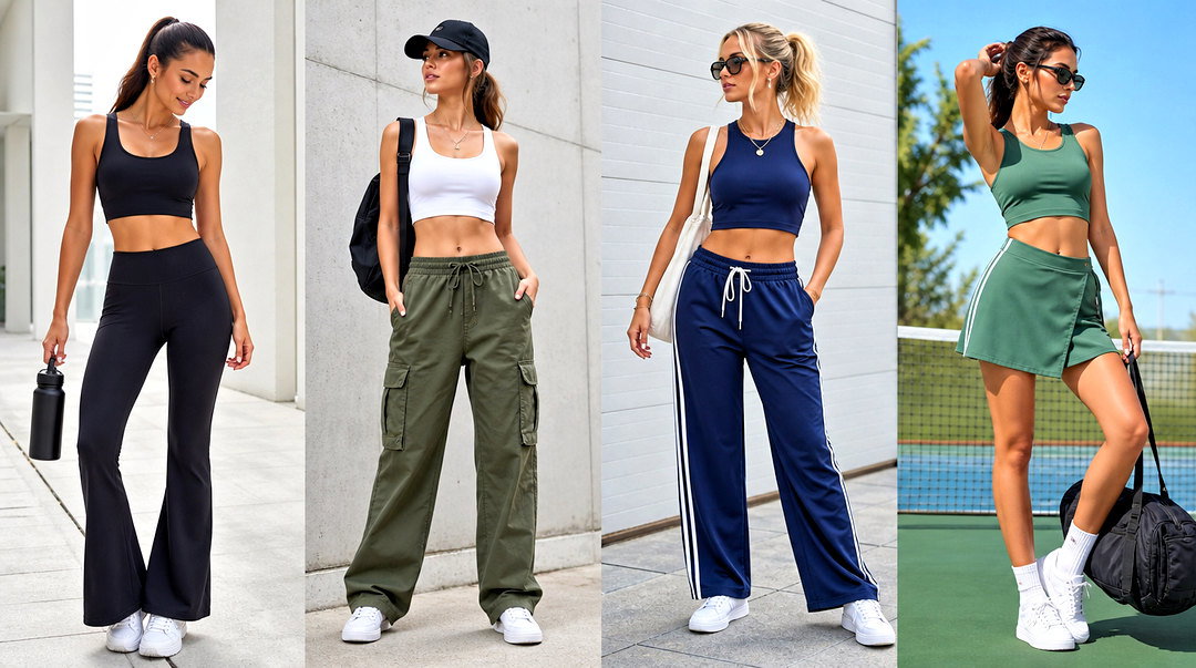 20 Athletic Cropped Tank Top Outfit Ideas for Summer Style