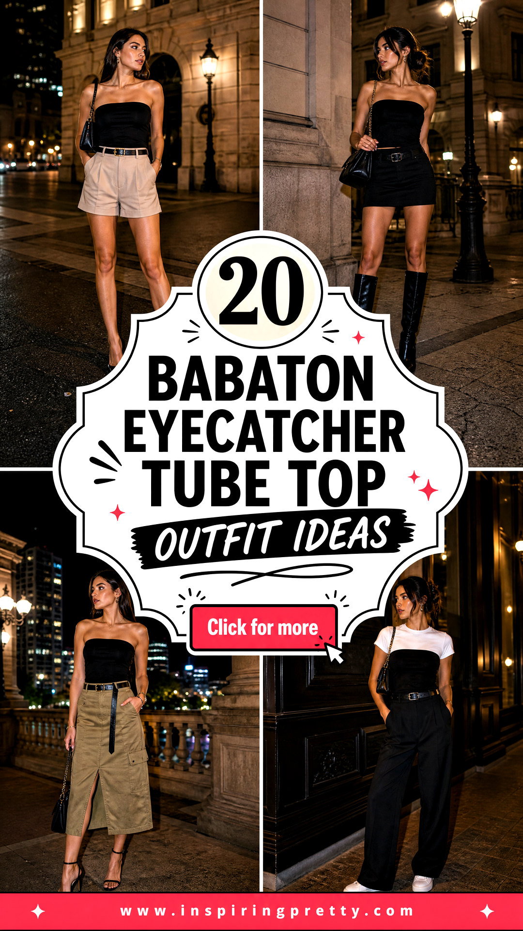 20 Babaton Eyecatcher Tube Top Outfit Ideas for Nights Out - 20 Babaton Eyecatcher Tube Top Outfit Ideas for Nights Out
