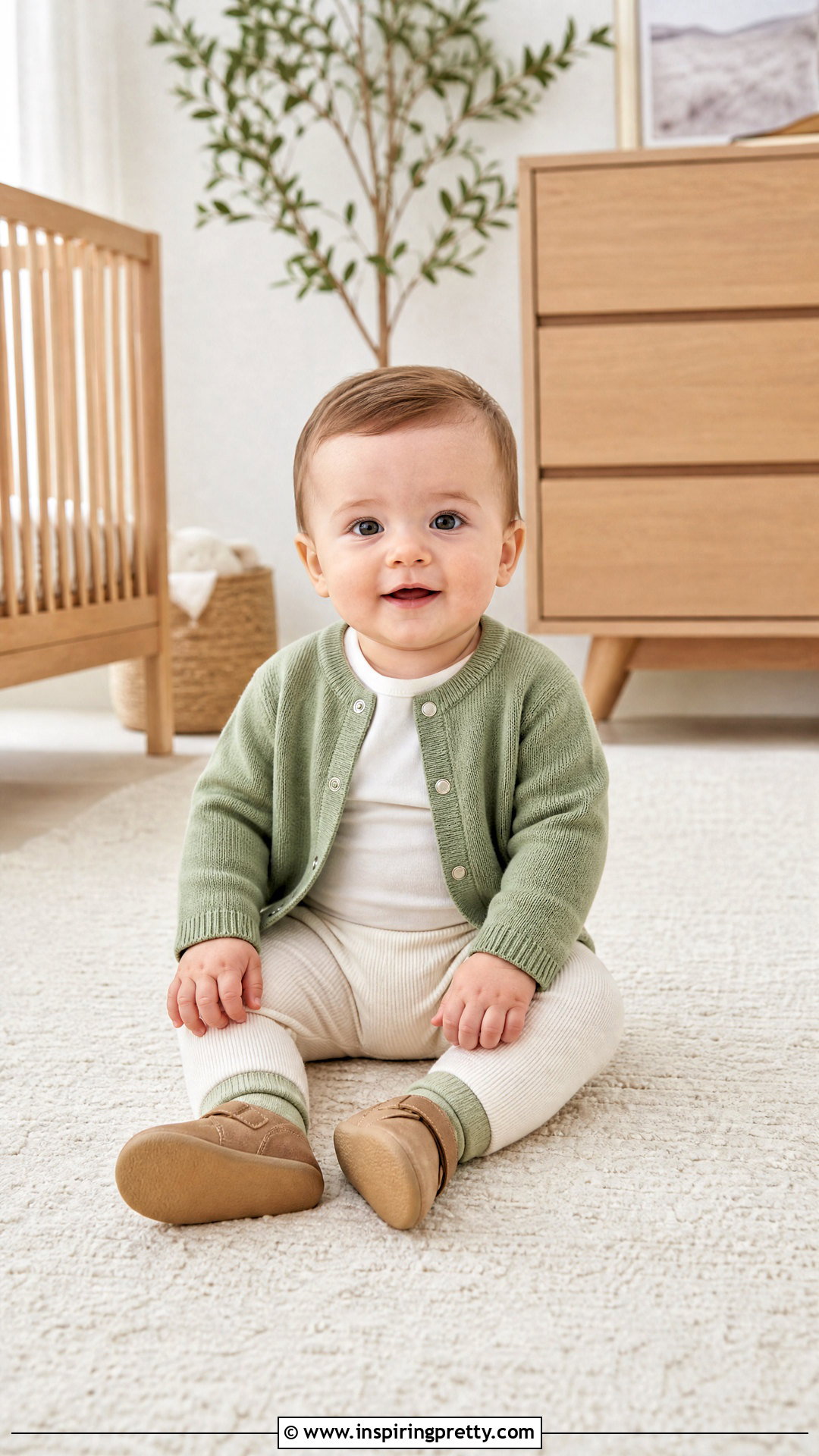 Baby Cardigan Top - 50 baby top designs
