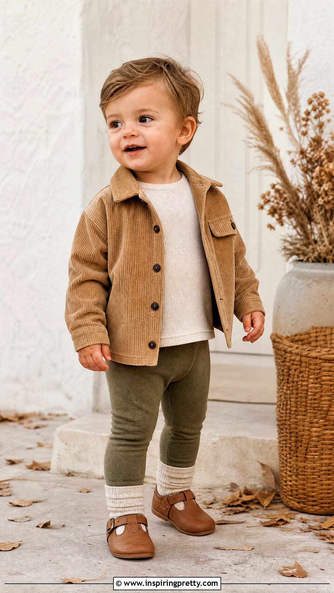 Baby Corduroy Overshirt - 50 baby top designs