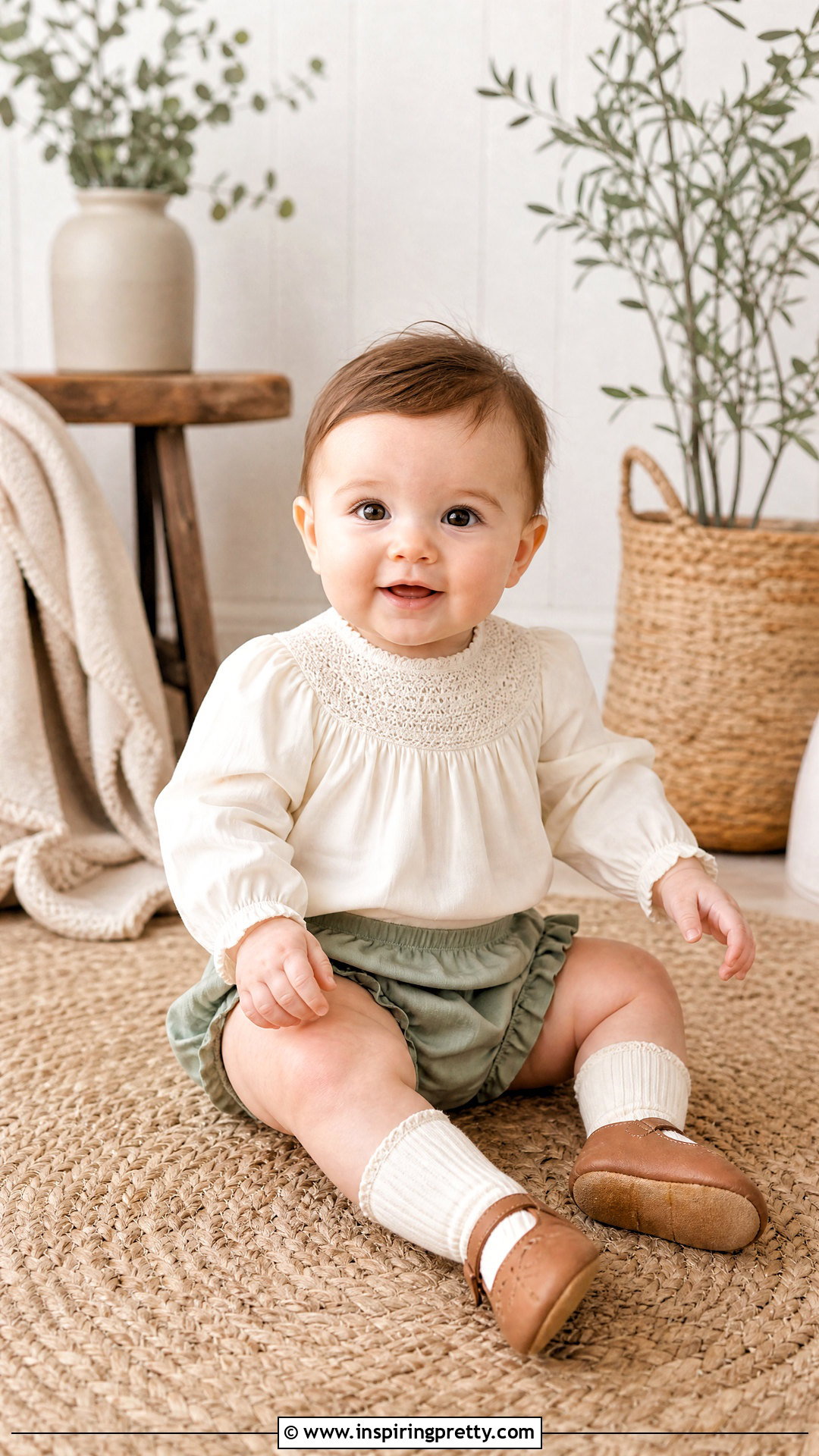 Baby Crochet Yoke Top - 50 baby top designs