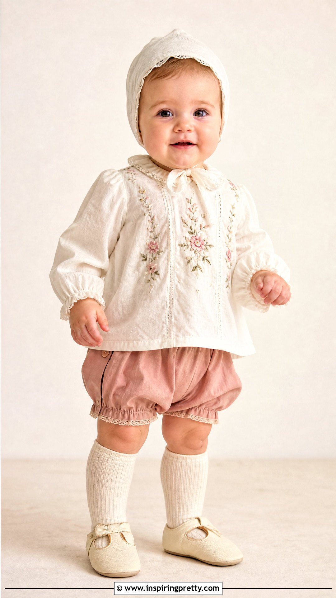 Baby Embroidered Blouse - 50 baby top designs