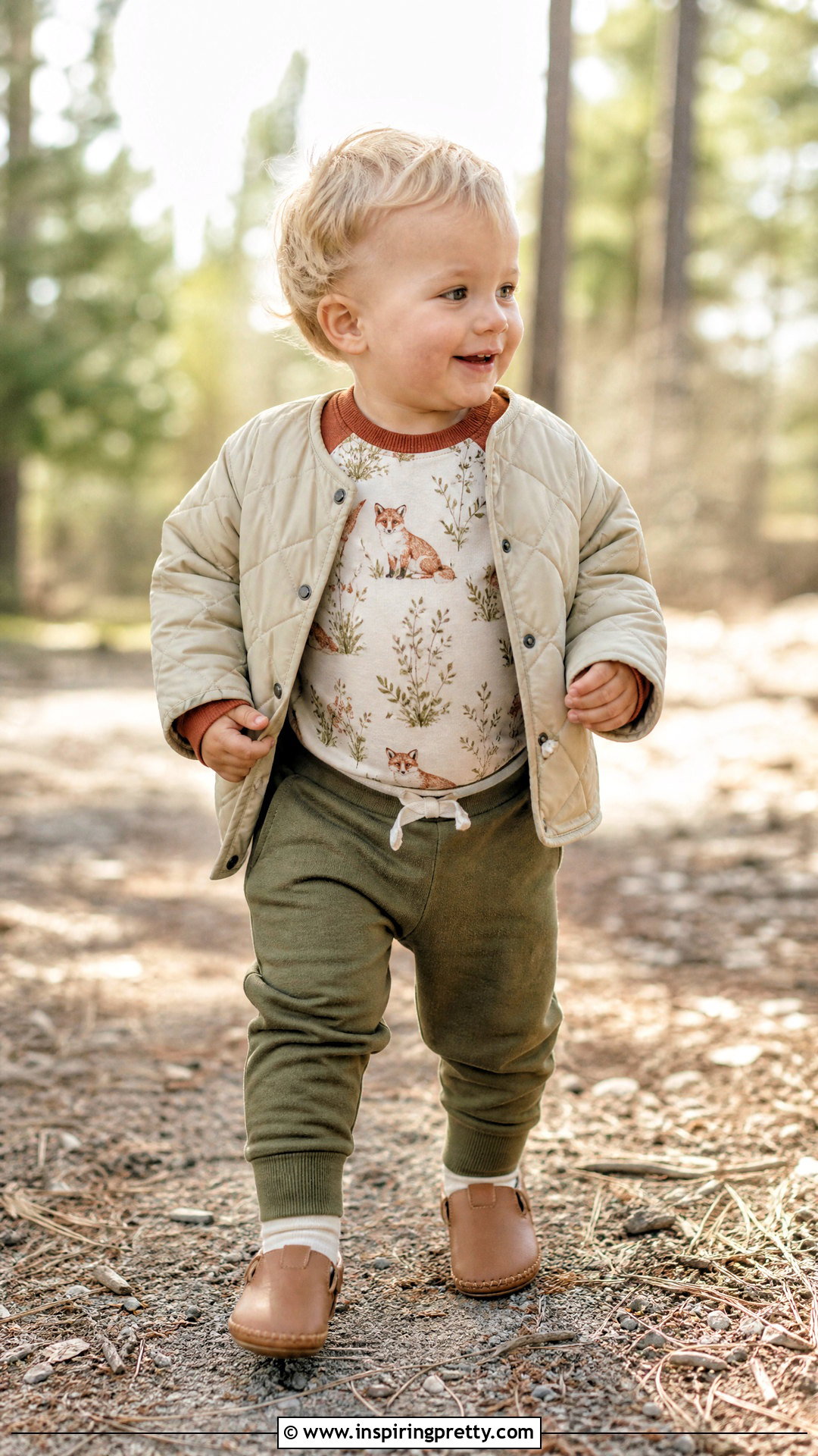 Baby Fox Print Top - 50 baby top designs