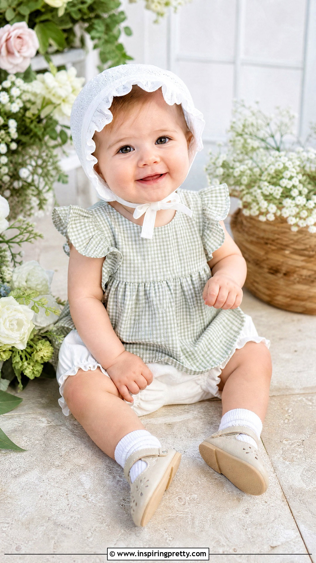 Baby Gingham Top - 50 baby top designs