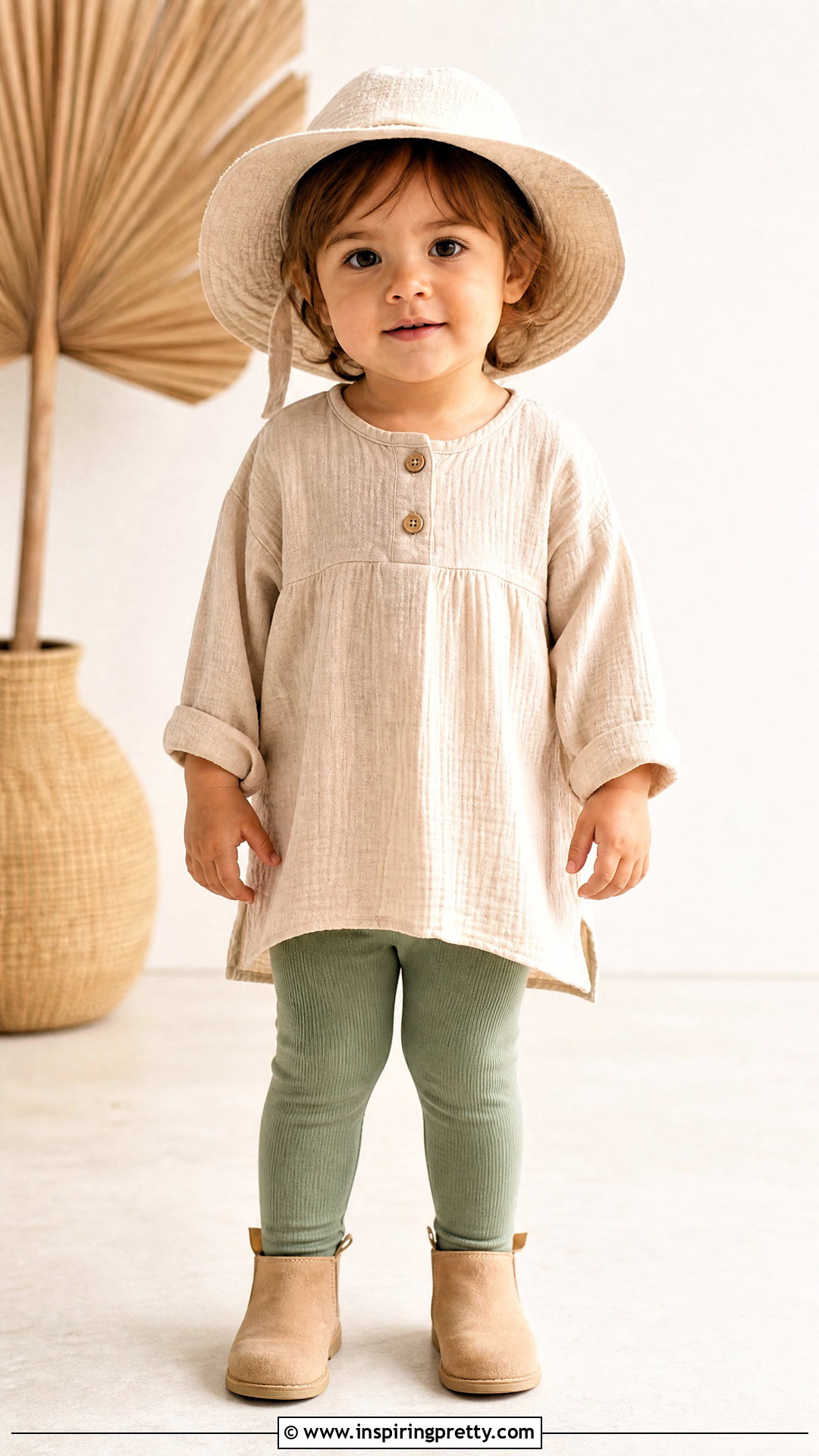 Baby Muslin Tunic Top - 50 baby top designs