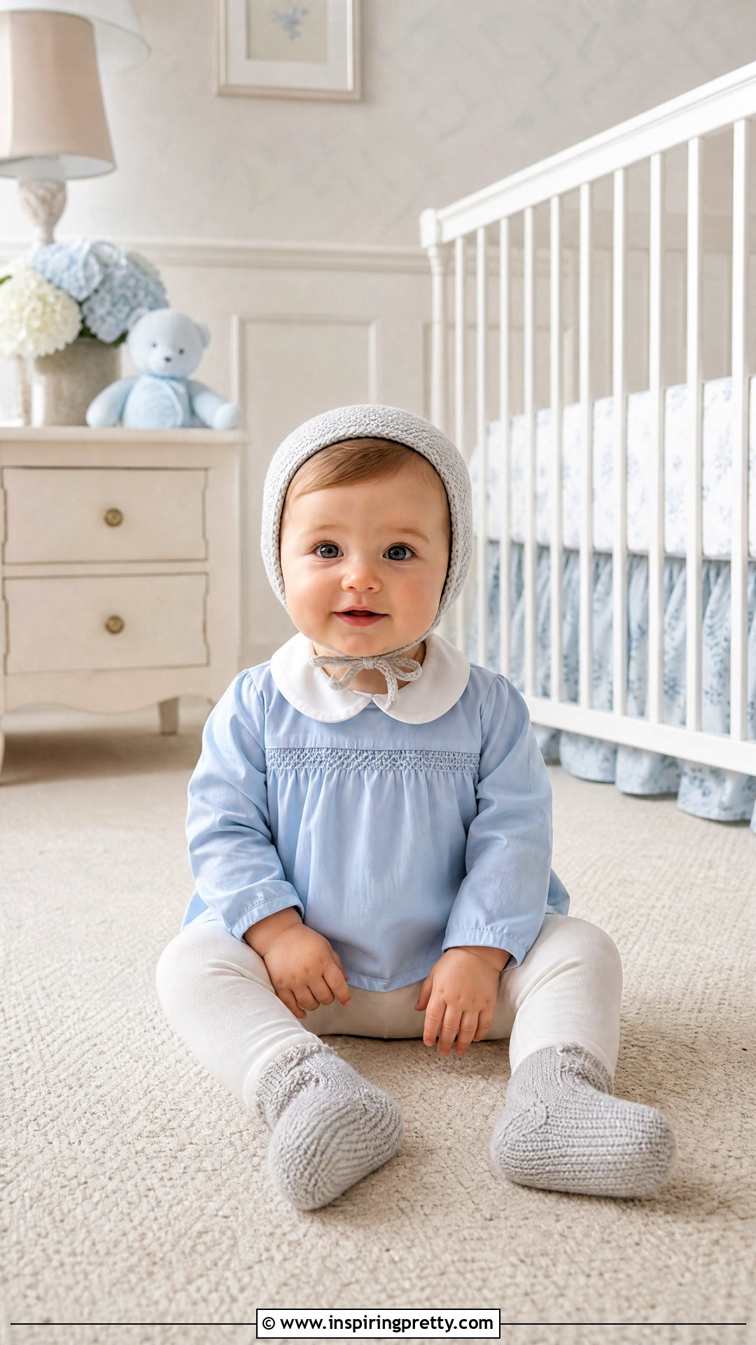 Baby Peter Pan Collar Top - 50 baby top designs