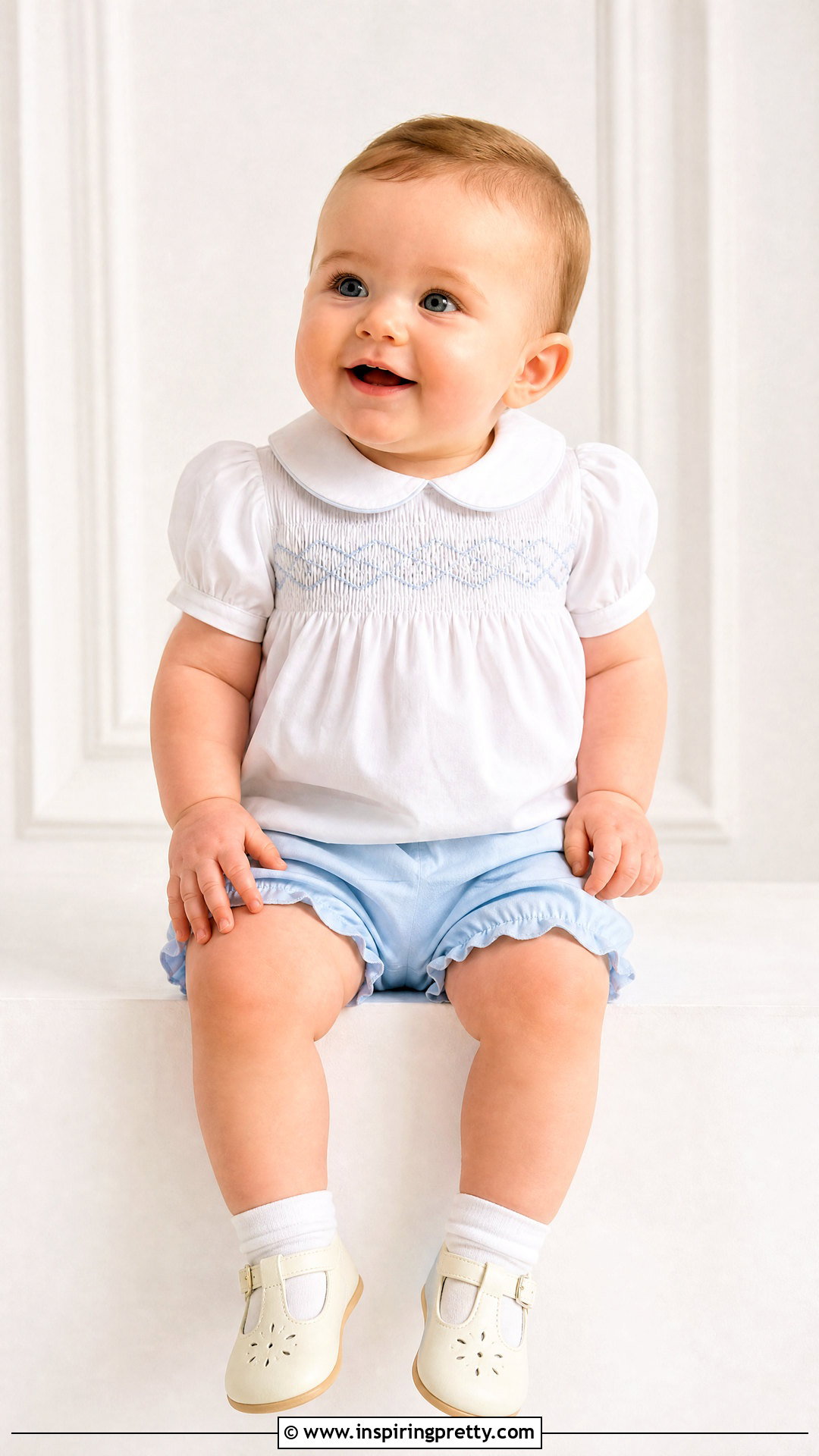 Baby Smocked Top - 50 baby top designs