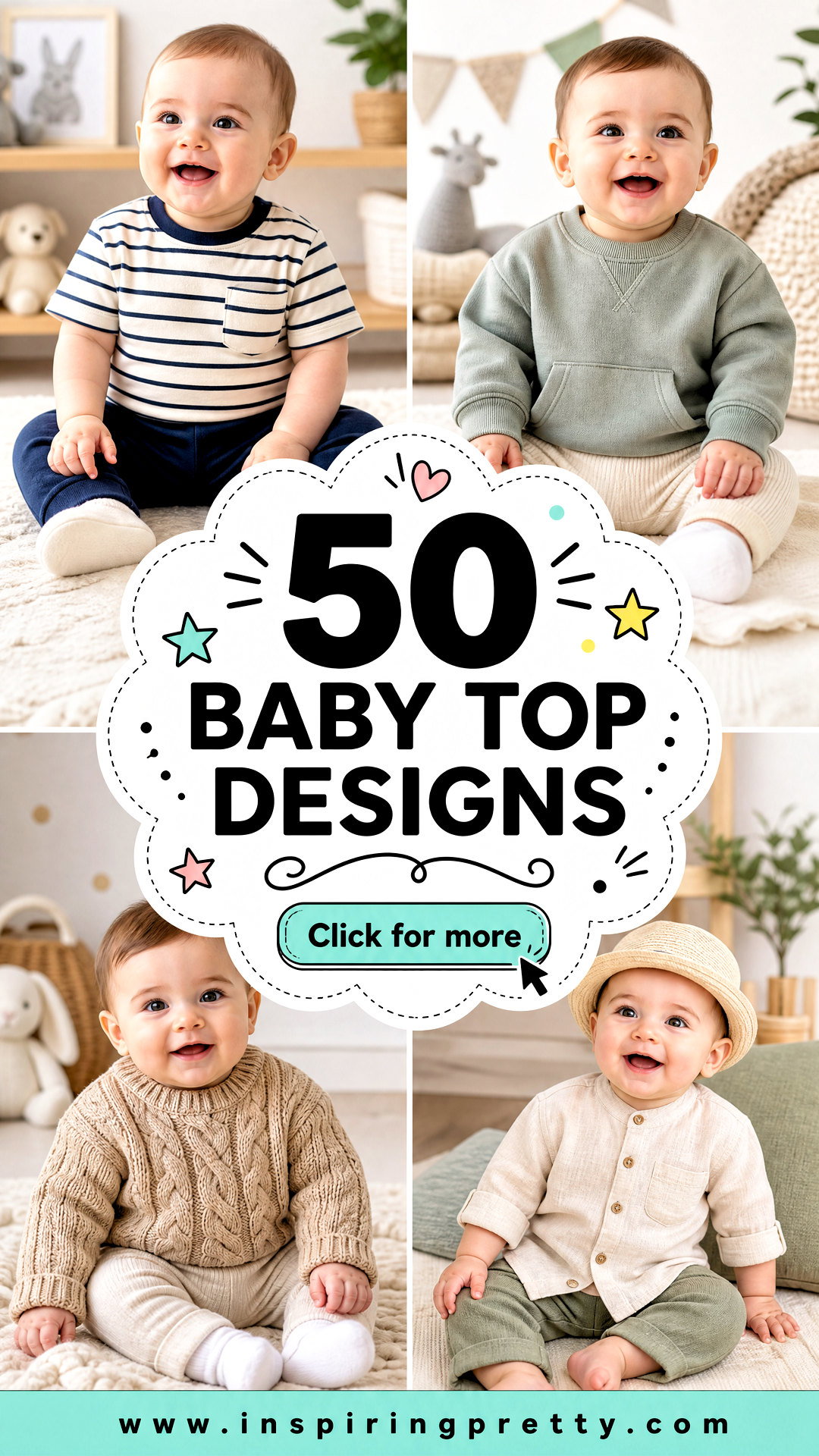 50 Baby Top Designs for Cute Comfortable Everyday Looks - 50 Baby Top Designs for Cute, Comfortable Everyday Looks