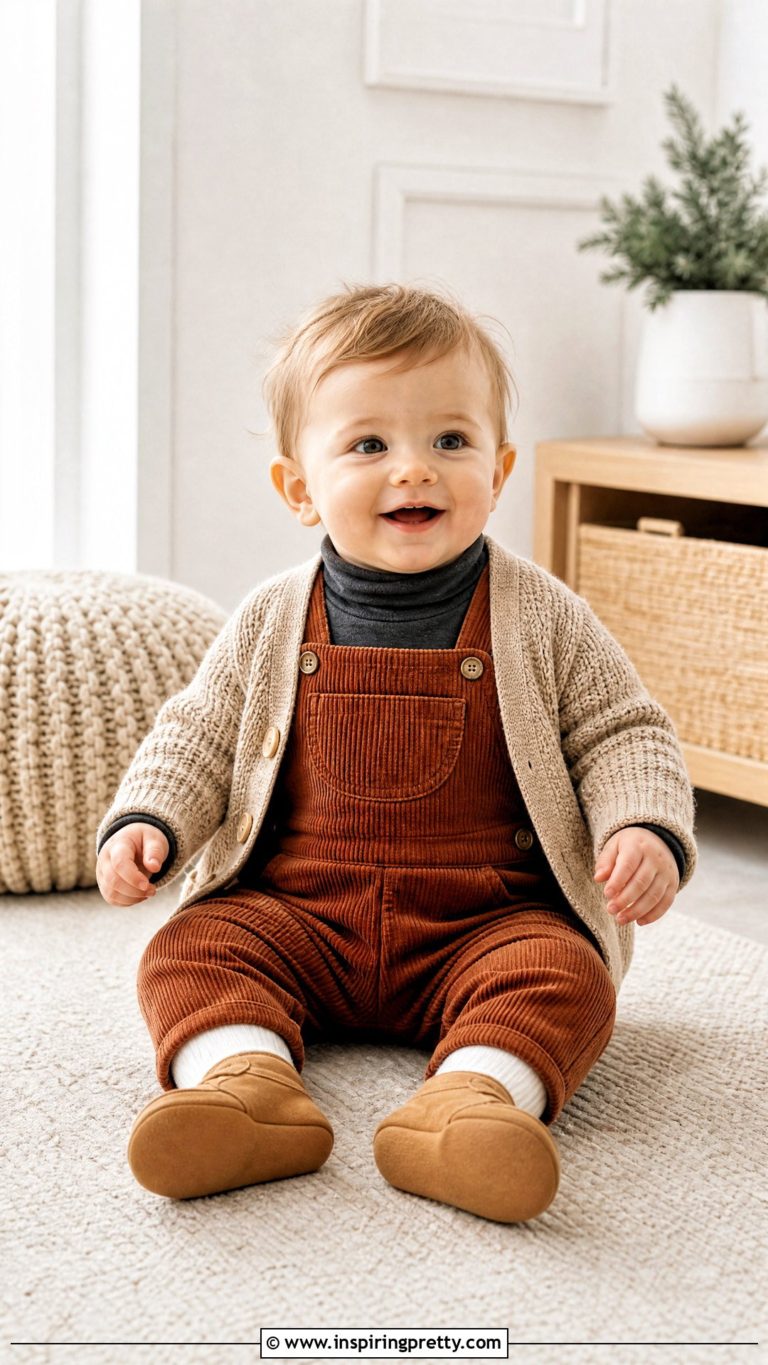 Baby Turtleneck Top - 50 baby top designs
