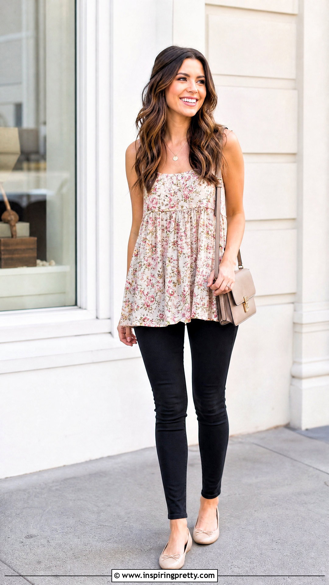 Babydoll Tank Top With Skinny Jeans - 50 Babydoll Tank Top outfit ideas