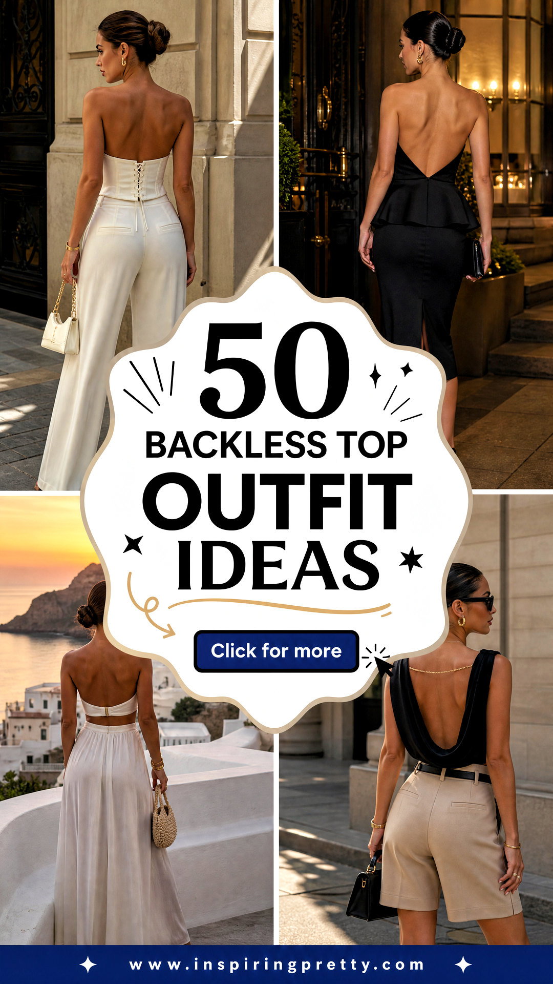 50 Backless Top Outfit Ideas for Chic Day-to-Night Style - 50 Backless Top Outfit Ideas for Chic Day-to-Night Style