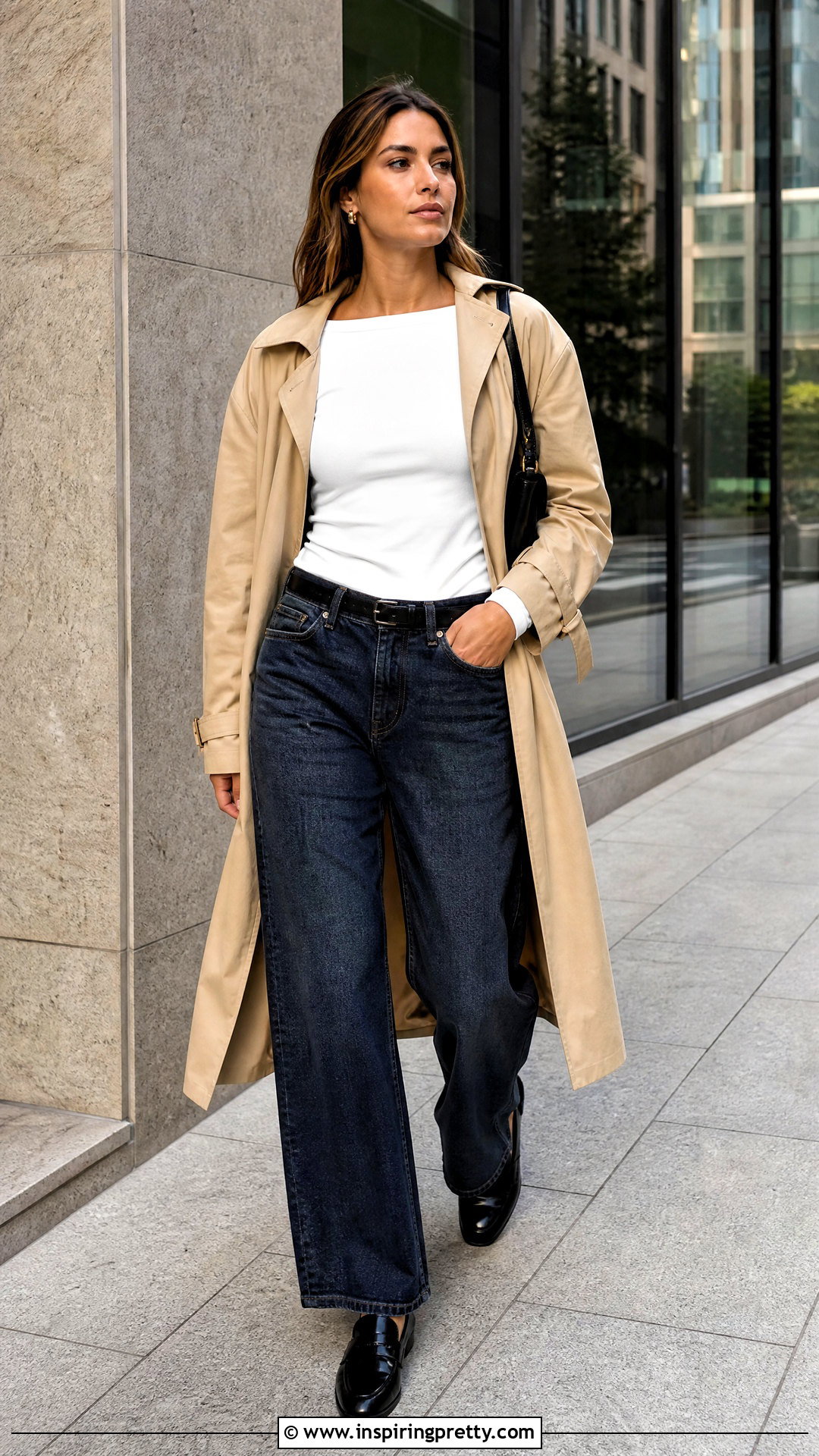 Baggy Jeans With A White Long Sleeve Top - 50 baggy jeans tight tops