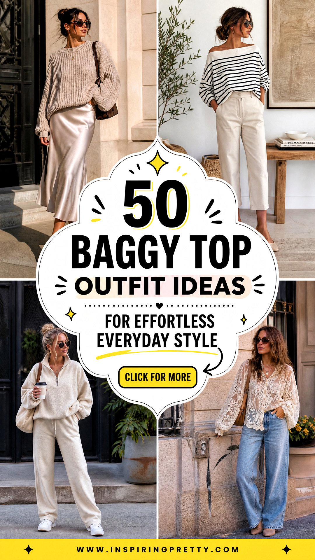 50 Baggy Top Outfit Ideas for Effortless Everyday Style - 50 Baggy Top Outfit Ideas for Effortless Everyday Style
