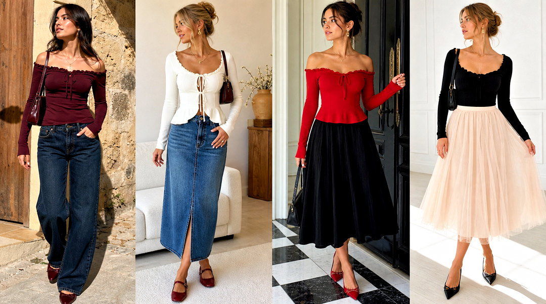 25 Ballerina Style Top Outfit Ideas for Graceful Everyday Looks