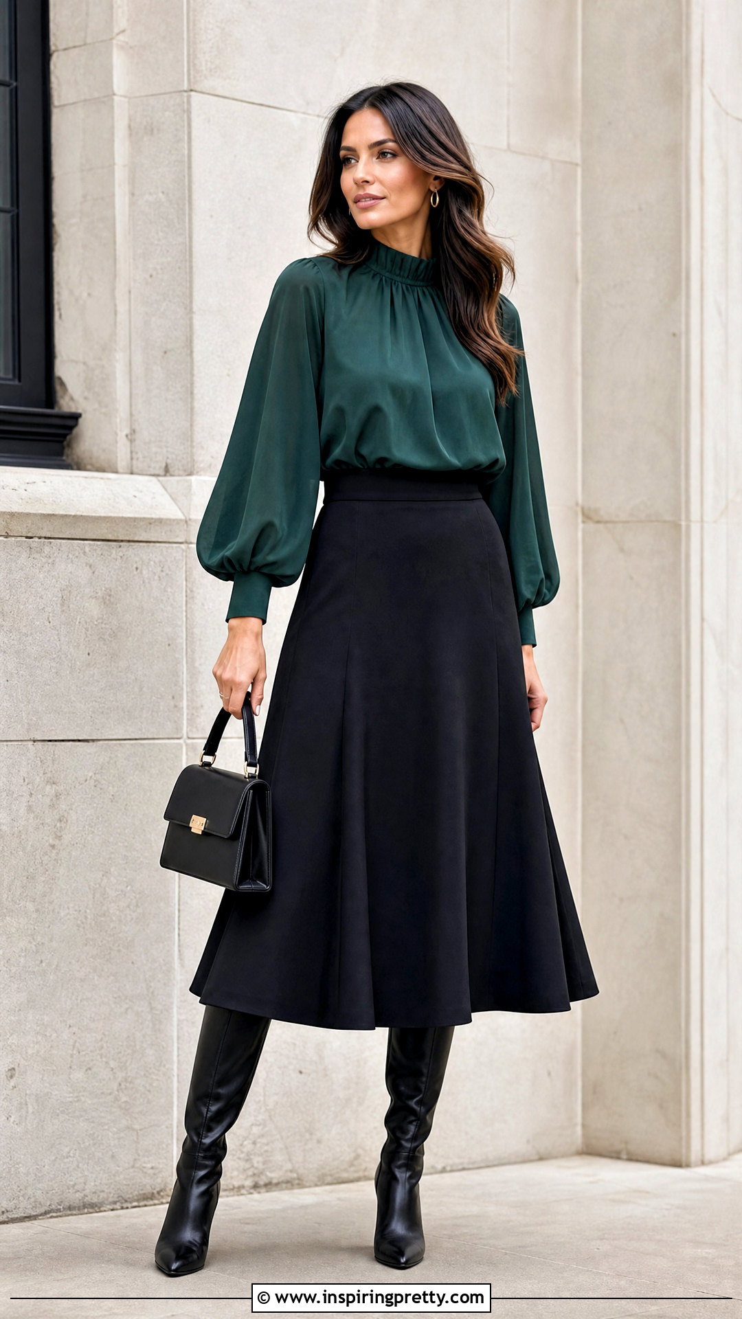 Balloon Sleeve Top Outfit - 50 top sleeves designs