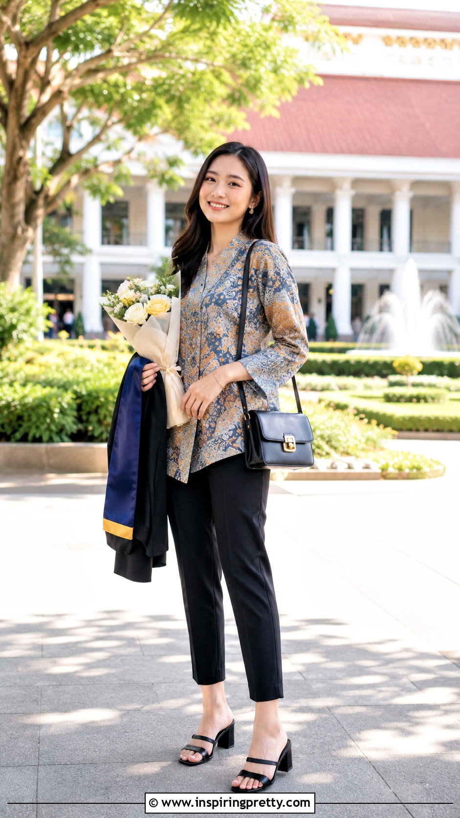 Batik Top Graduation Outfit - 50 batik top outfit ideas