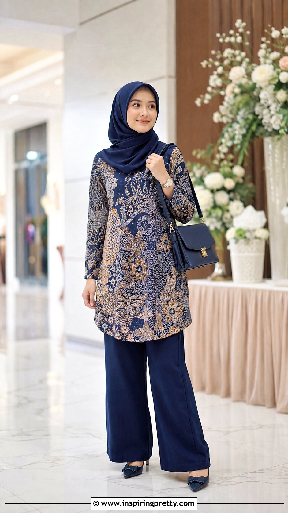 Batik Top Hijab Outfit - 50 batik top outfit ideas