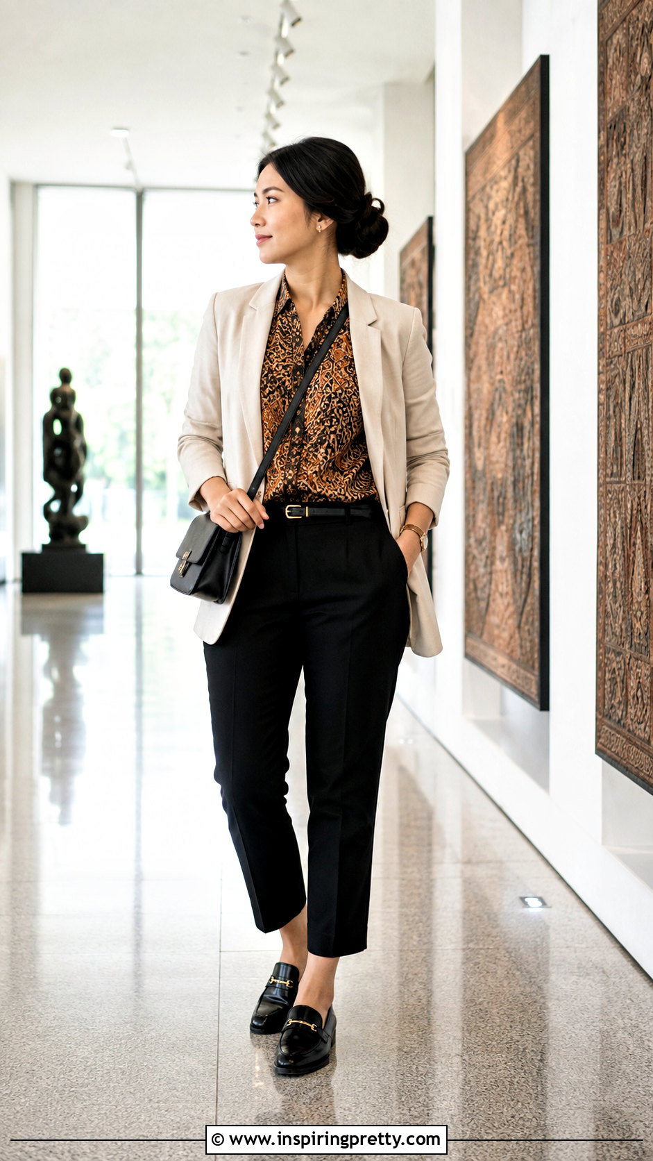 Batik Top Museum Outfit - 50 batik top outfit ideas