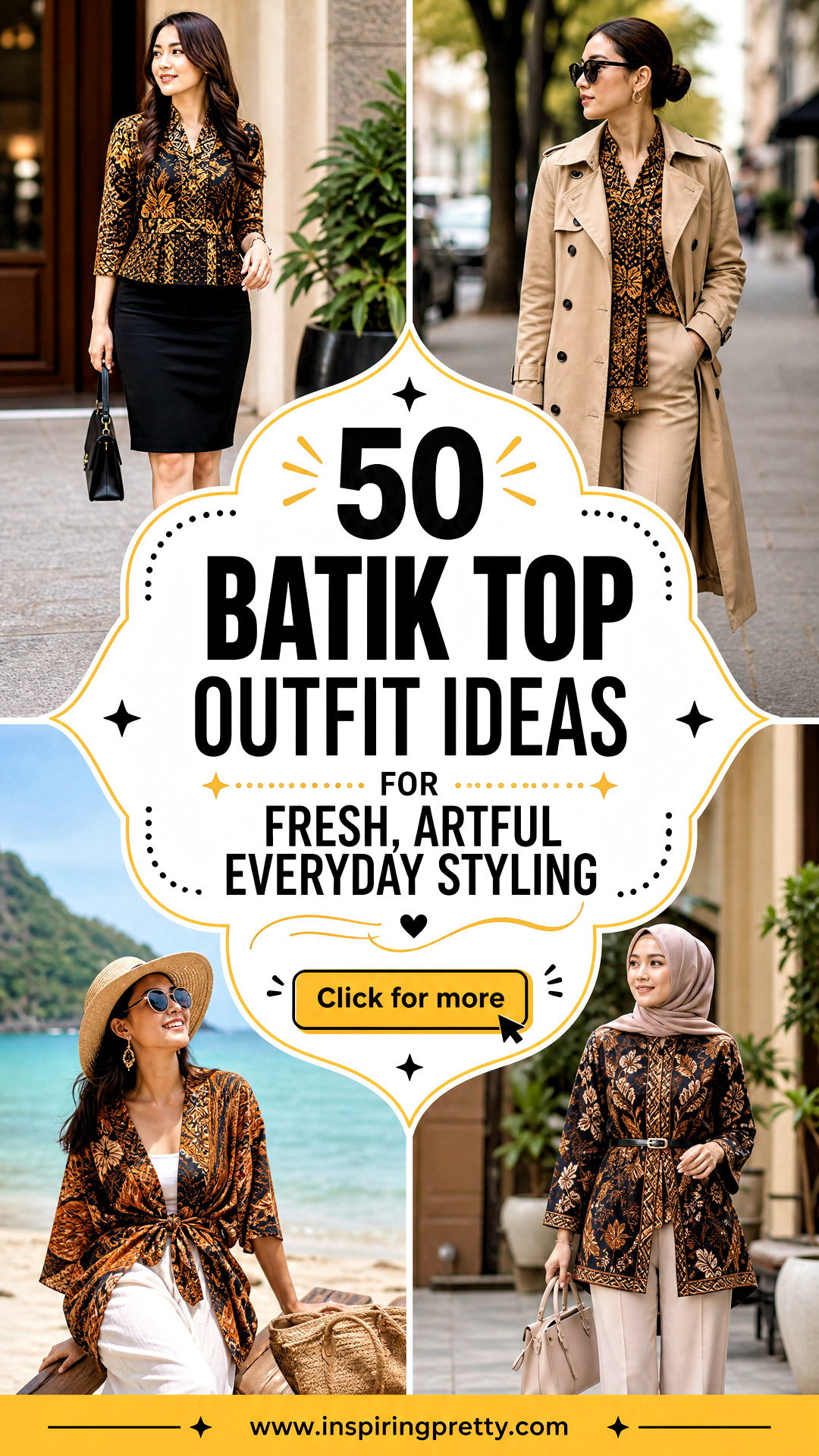 50 Batik Top Outfit Ideas for Fresh Artful Everyday Styling - 50 Batik Top Outfit Ideas for Fresh, Artful Everyday Styling