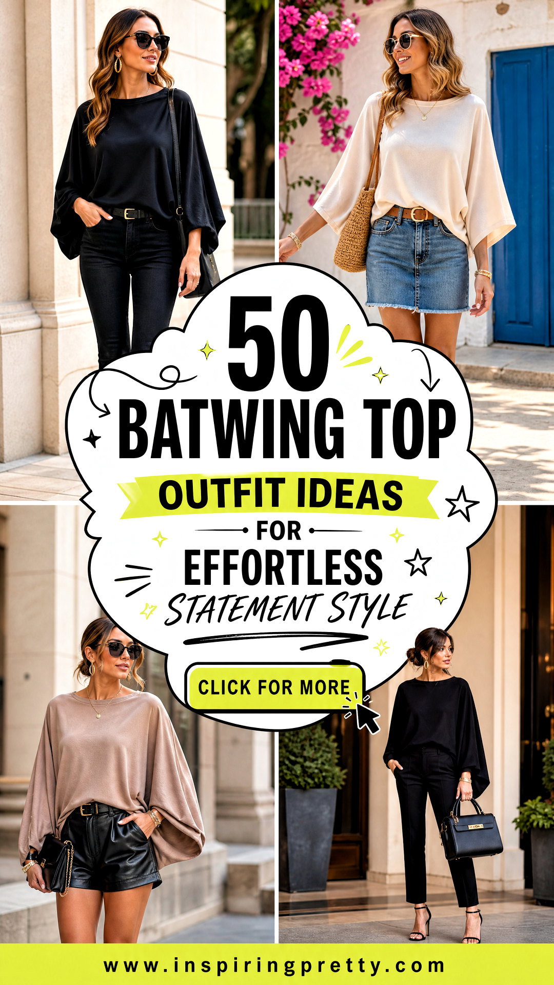 50 Batwing Top Outfit Ideas for Effortless Statement Style - 50 Batwing Top Outfit Ideas for Effortless Statement Style