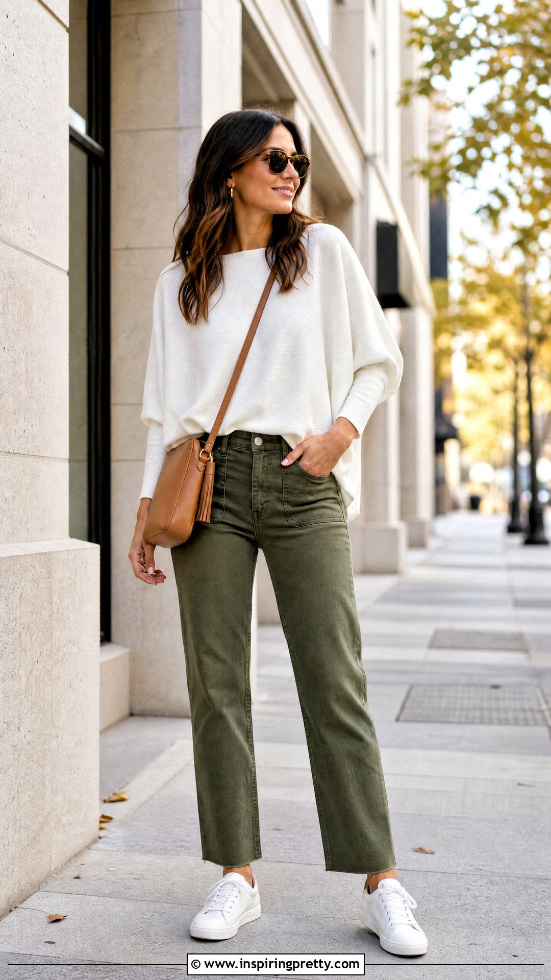 Batwing Top With Colored Jeans - 50 batwing top outfit ideas