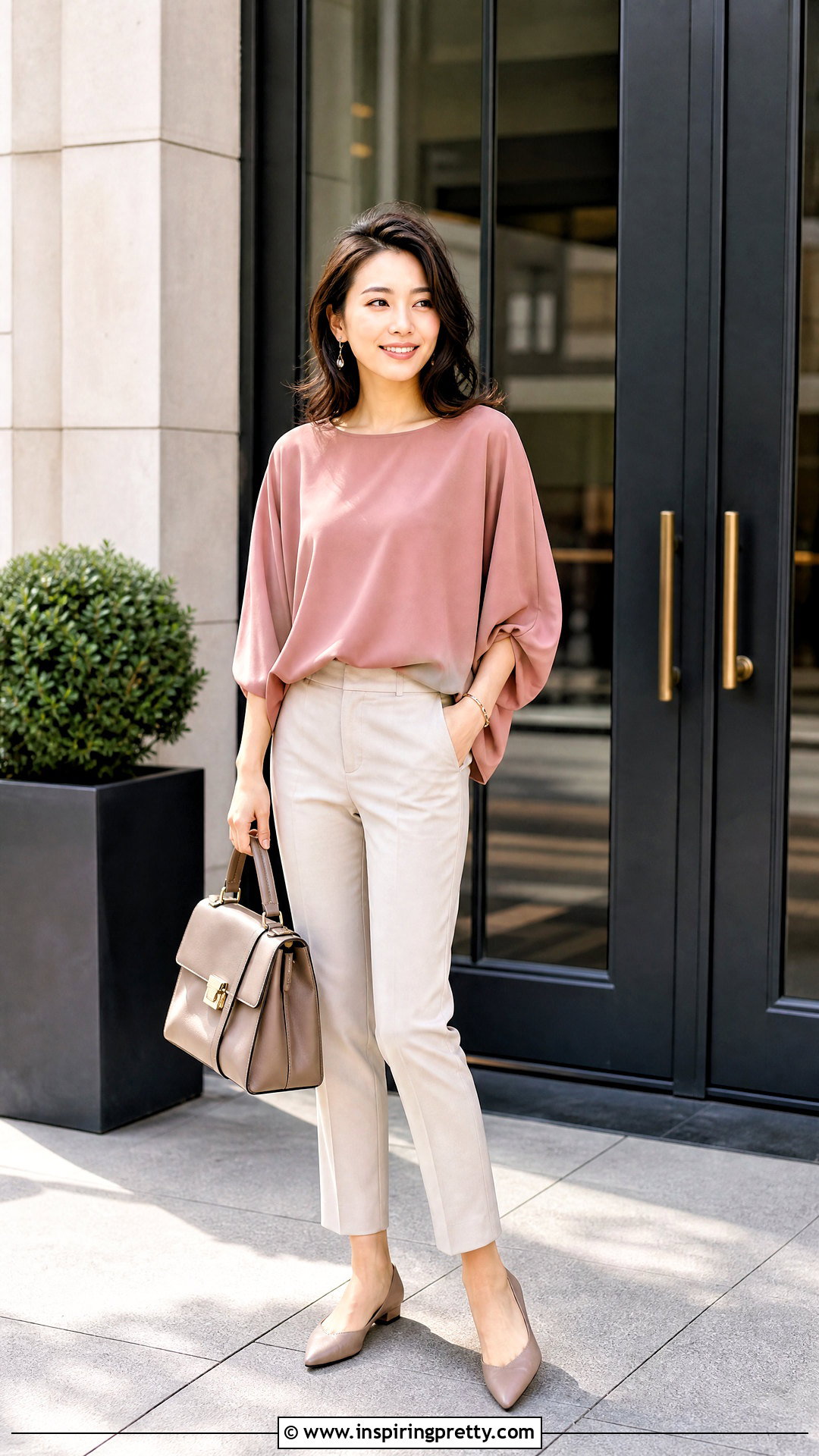 Batwing Top With Cropped Pants Outfit - 20 Batwing Top Outfit Inspirations