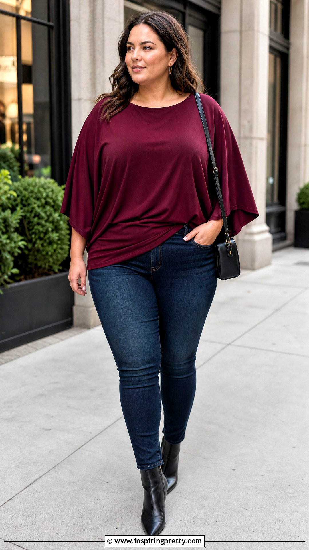 Batwing Top With Skinny Jeans - 50 batwing top outfit ideas