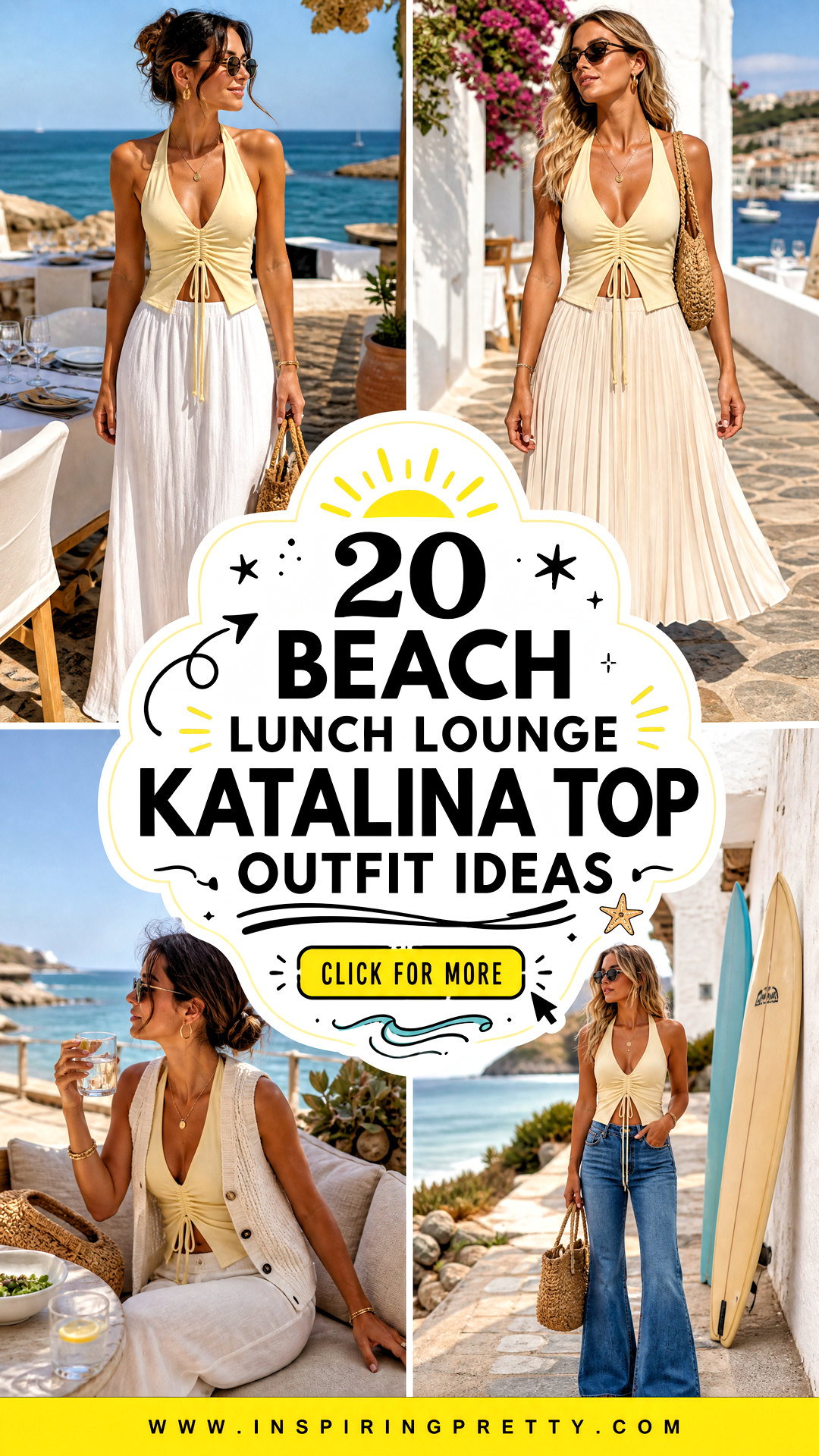 20 Beach Lunch Lounge Katalina Top Outfit Ideas for Summer Days - 20 Beach Lunch Lounge Katalina Top Outfit Ideas for Summer Days