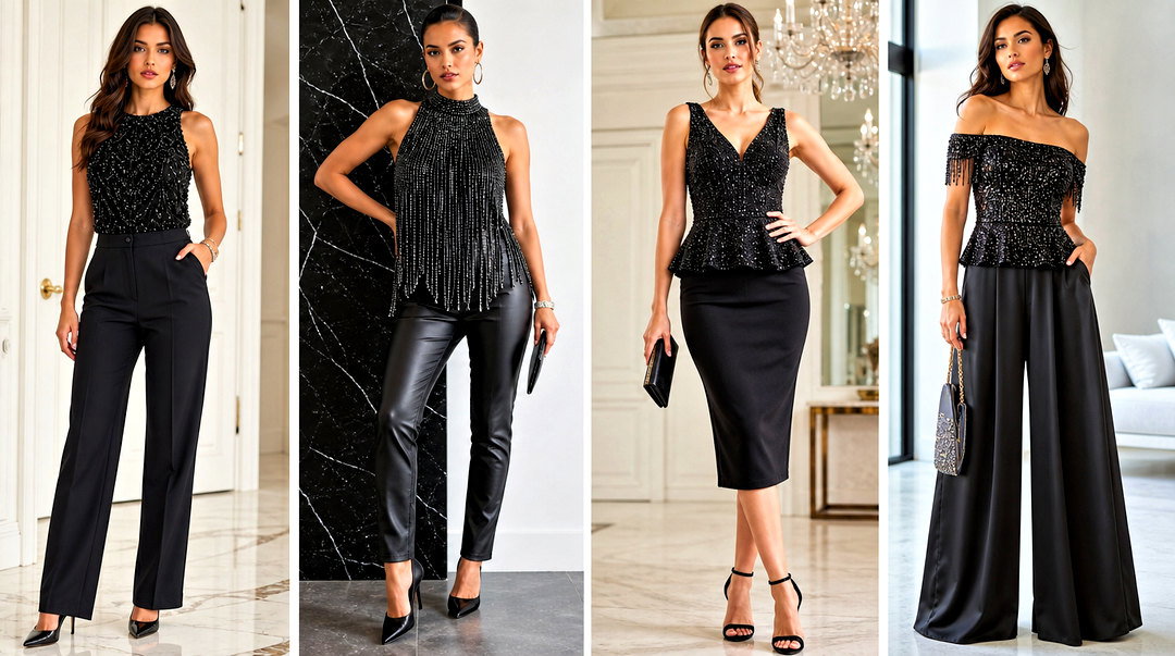 50 Beaded Top Outfit Ideas for Modern Party-Ready Looks