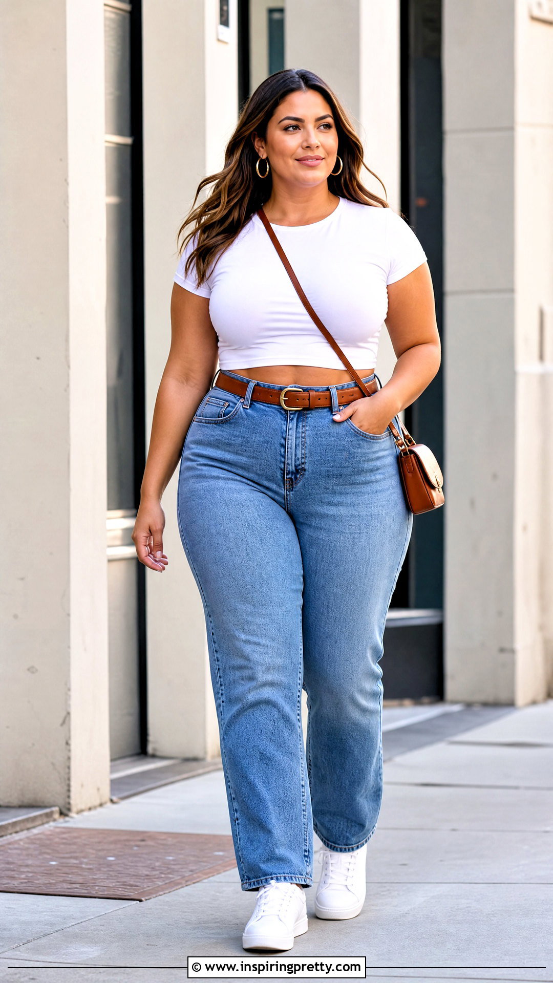Belly Button Top With High Waisted Jeans - 25 Belly Button Top outfit ideas