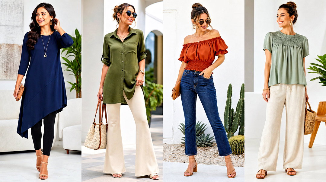 25 Belly Hiding Tops Outfit Ideas for Flattering Daily Style