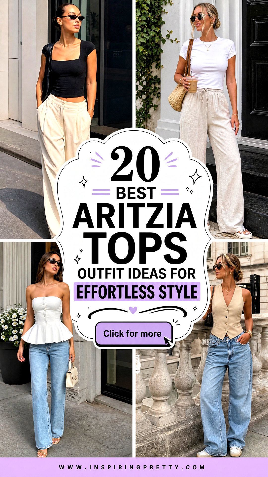 20 Best Aritzia Tops Outfit Ideas for Effortless Style - 20 Best Aritzia Tops Outfit Ideas for Effortless Style