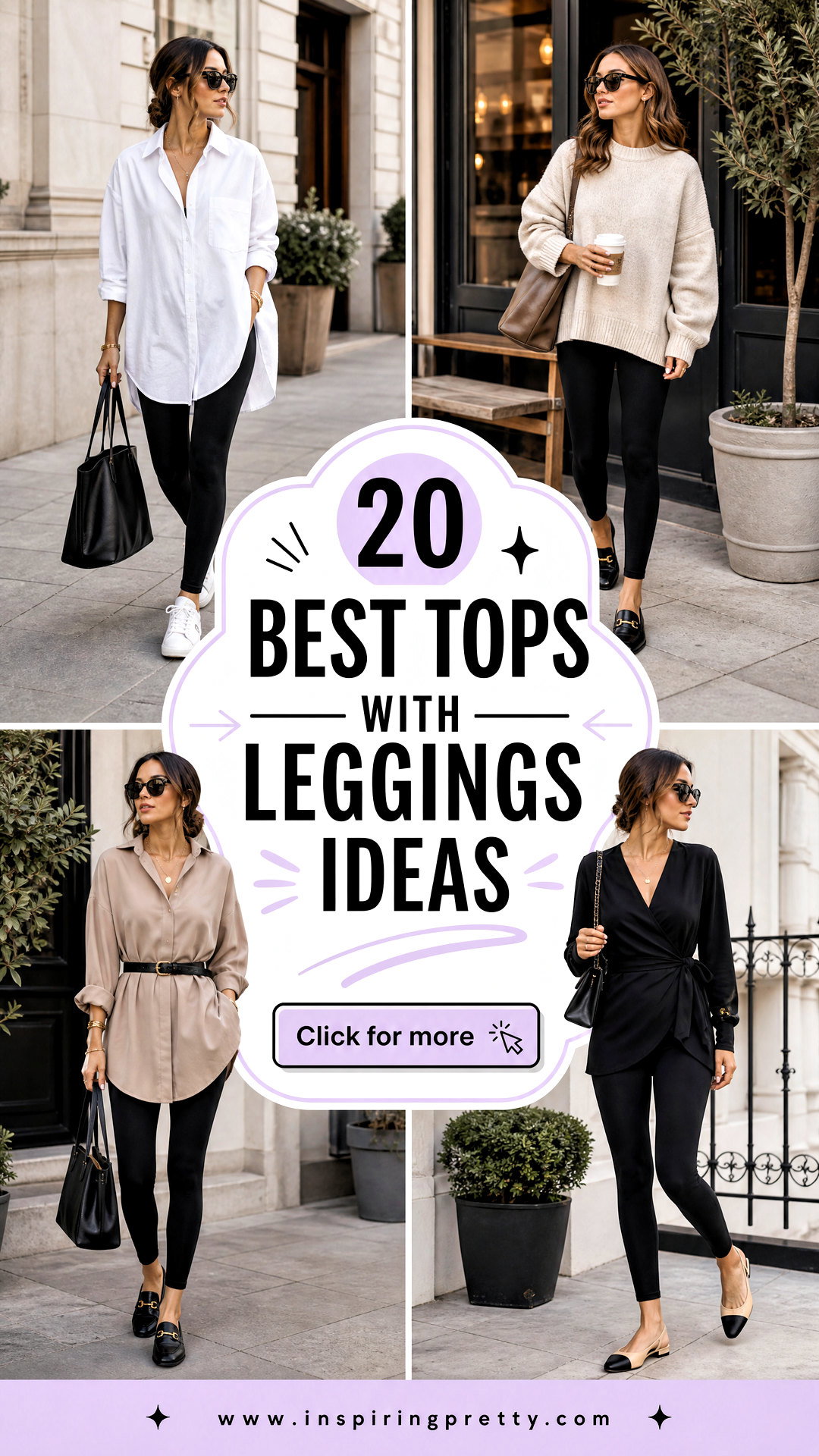 20 Best Tops With Leggings for Chic Effortless Everyday Style - 20 Best Tops With Leggings for Chic, Effortless Everyday Style
