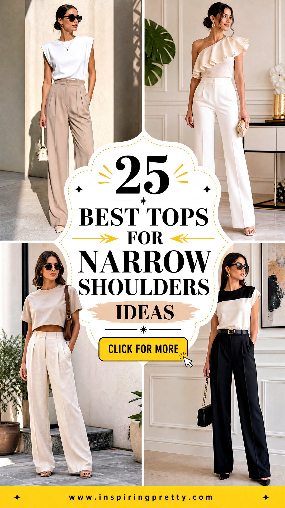 25 Best Tops for Narrow Shoulders to Create Easy Balance - 25 Best Tops for Narrow Shoulders to Create Easy Balance