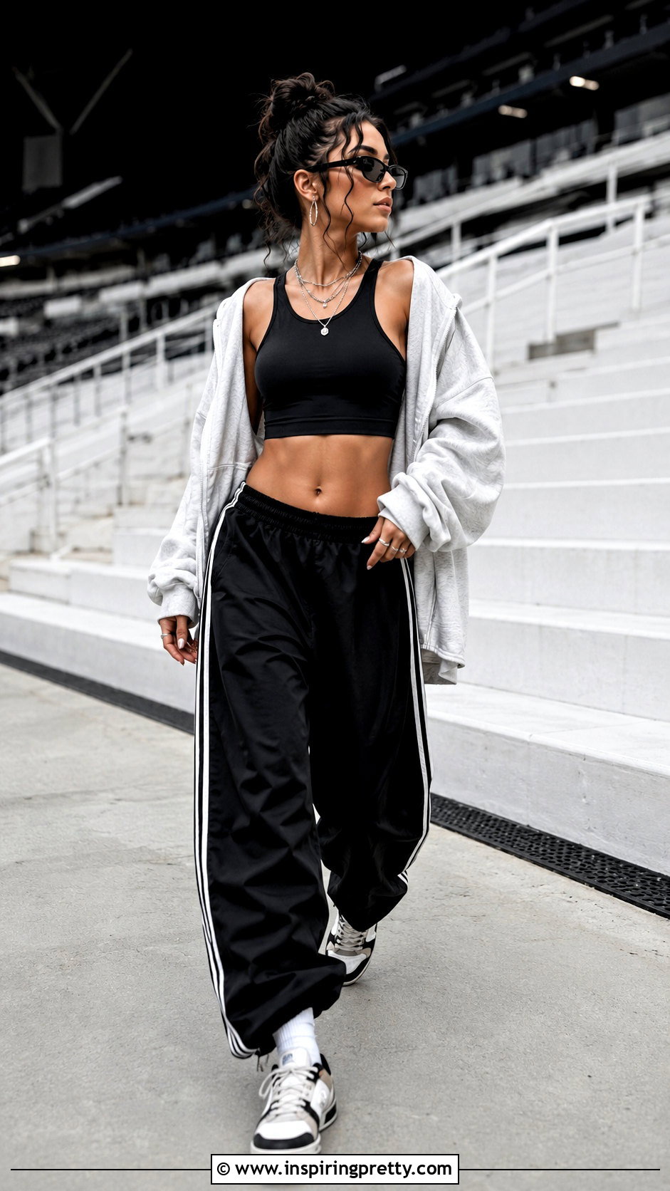 Billie Eilish Cropped Tank Top And Track Pants - 20 Billie Eilish Tank Top Picture ideas