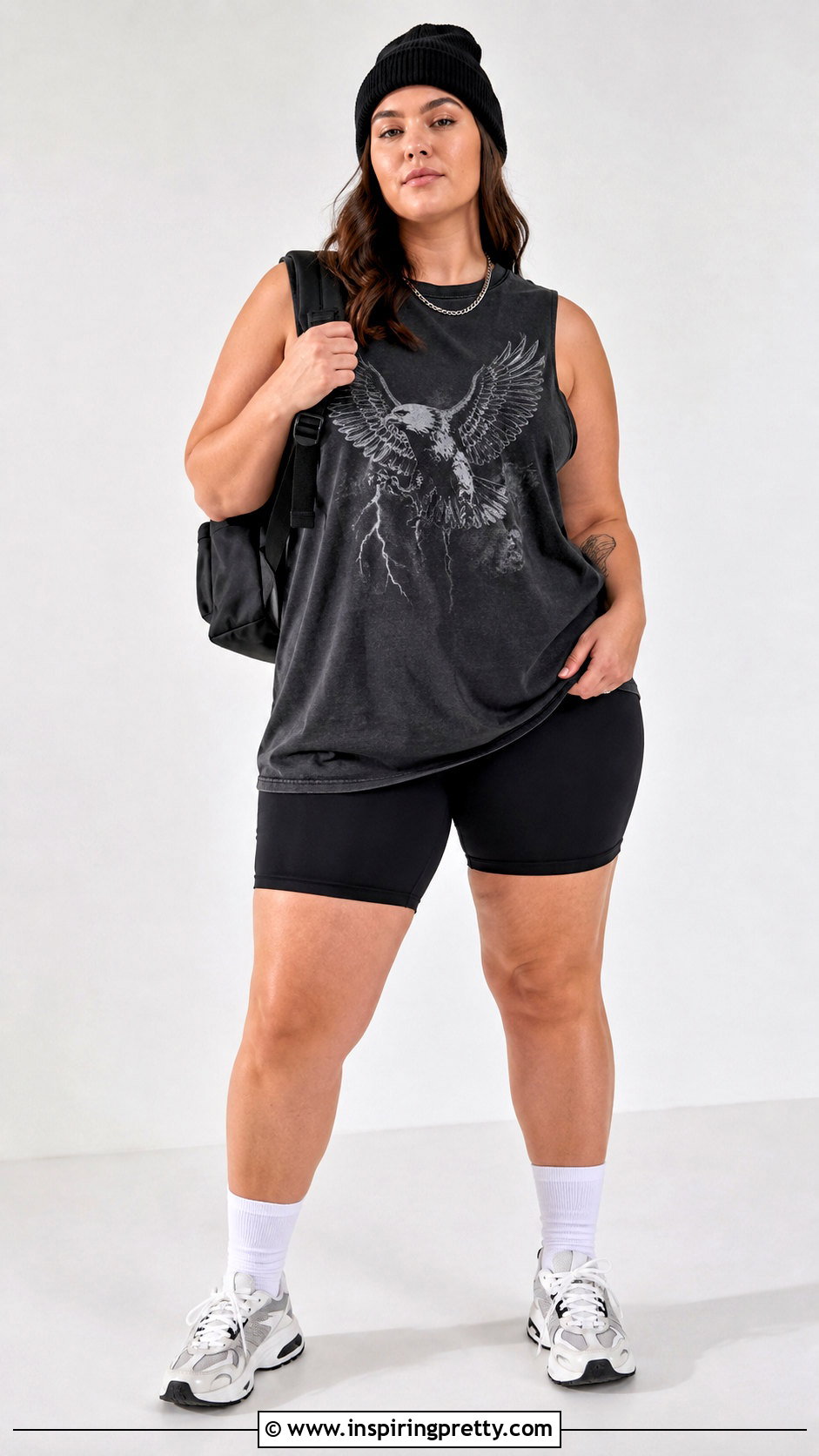 Billie Eilish Oversized Tank Top And Biker Shorts - 20 Billie Eilish Tank Top Picture ideas