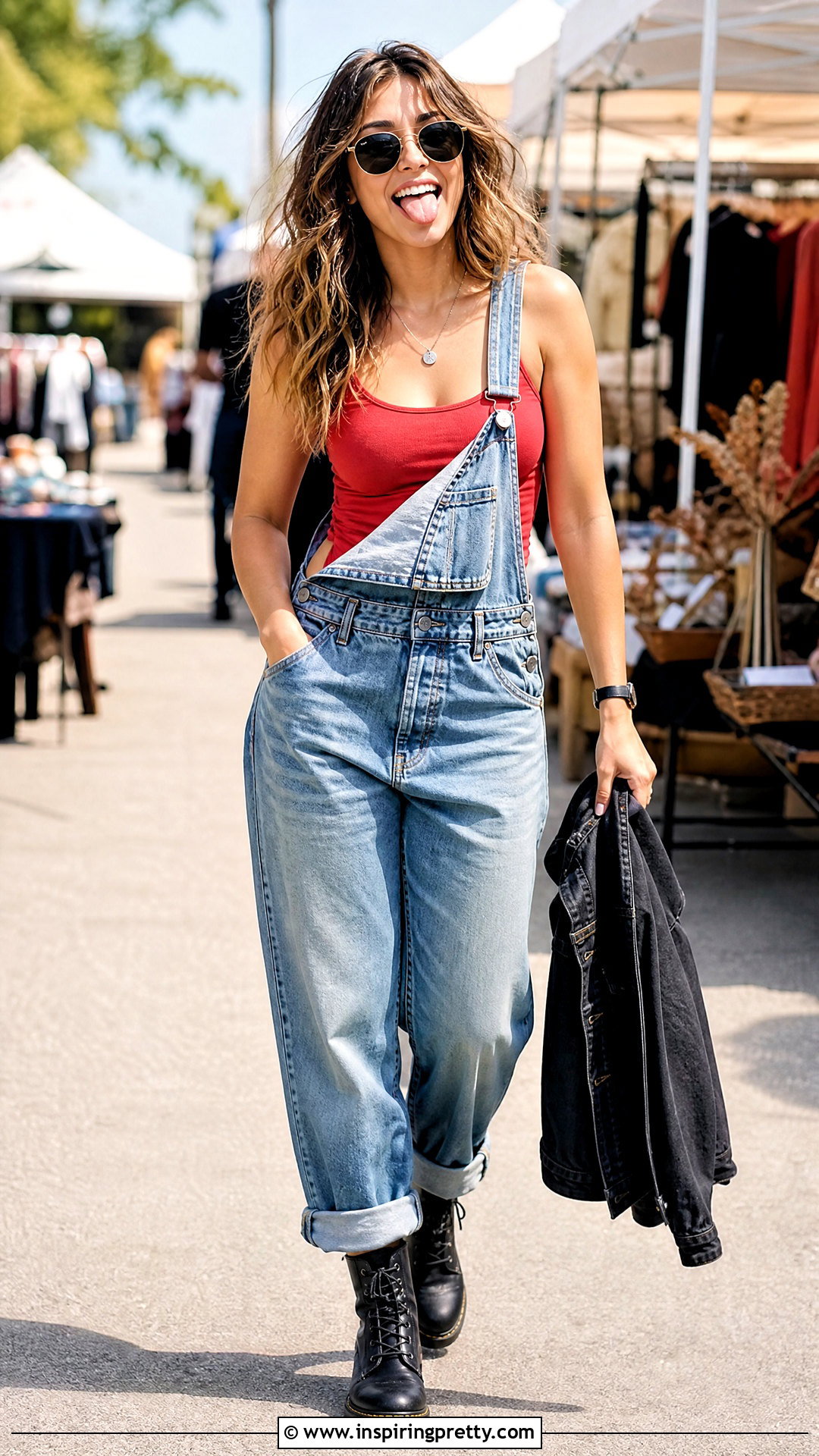 Billy Hargrove Tank Top With Denim Overalls - 25 Billy Hargrove Tank Top outfit ideas