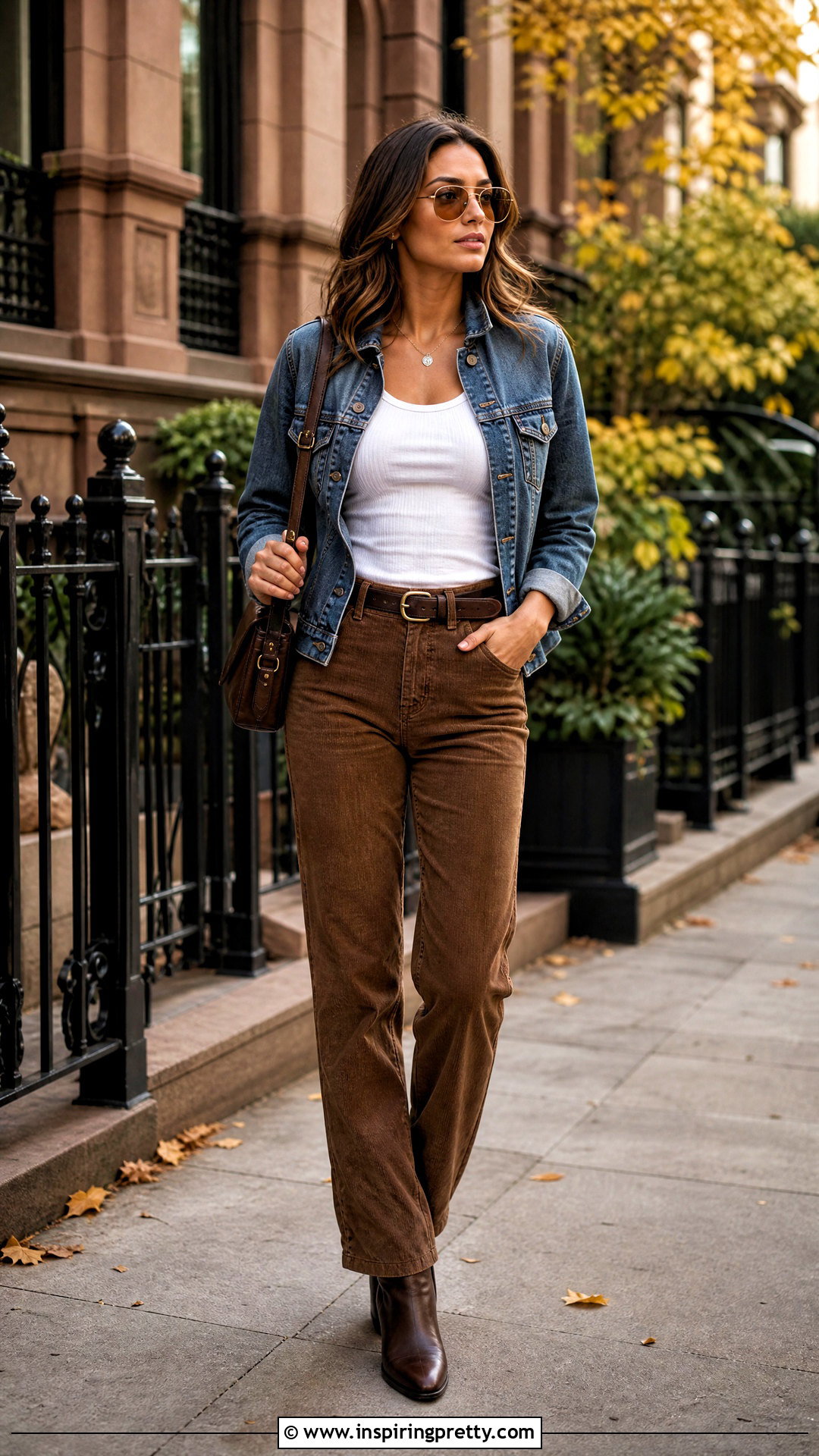 Billy Hargrove White Tank Top With Brown Corduroy Pants - 25 Billy Hargrove Tank Top outfit ideas