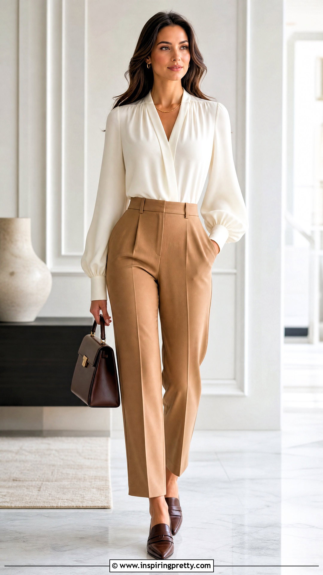Bishop Sleeve Top Outfit - 50 top sleeves designs