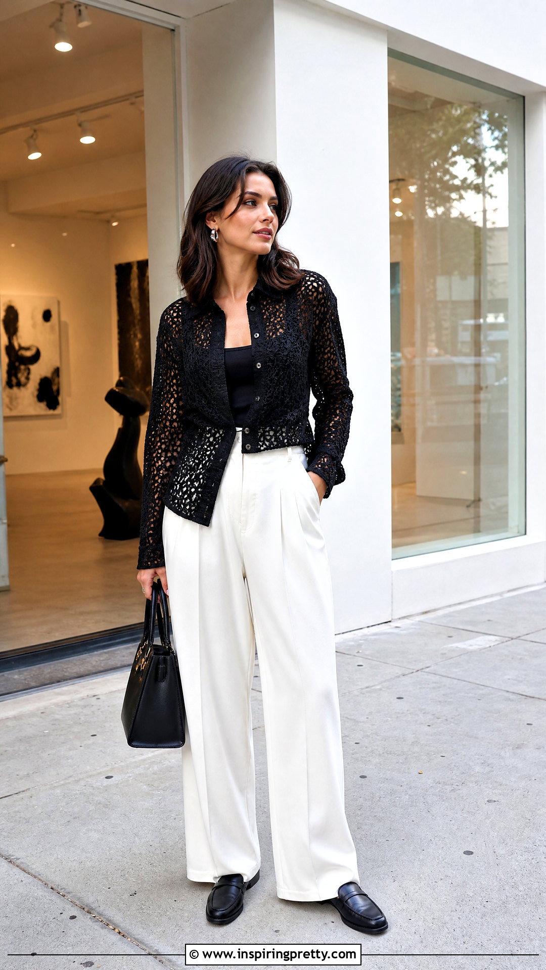 Black And White Crochet Outfit - 50 top uncinetto outfit ideas