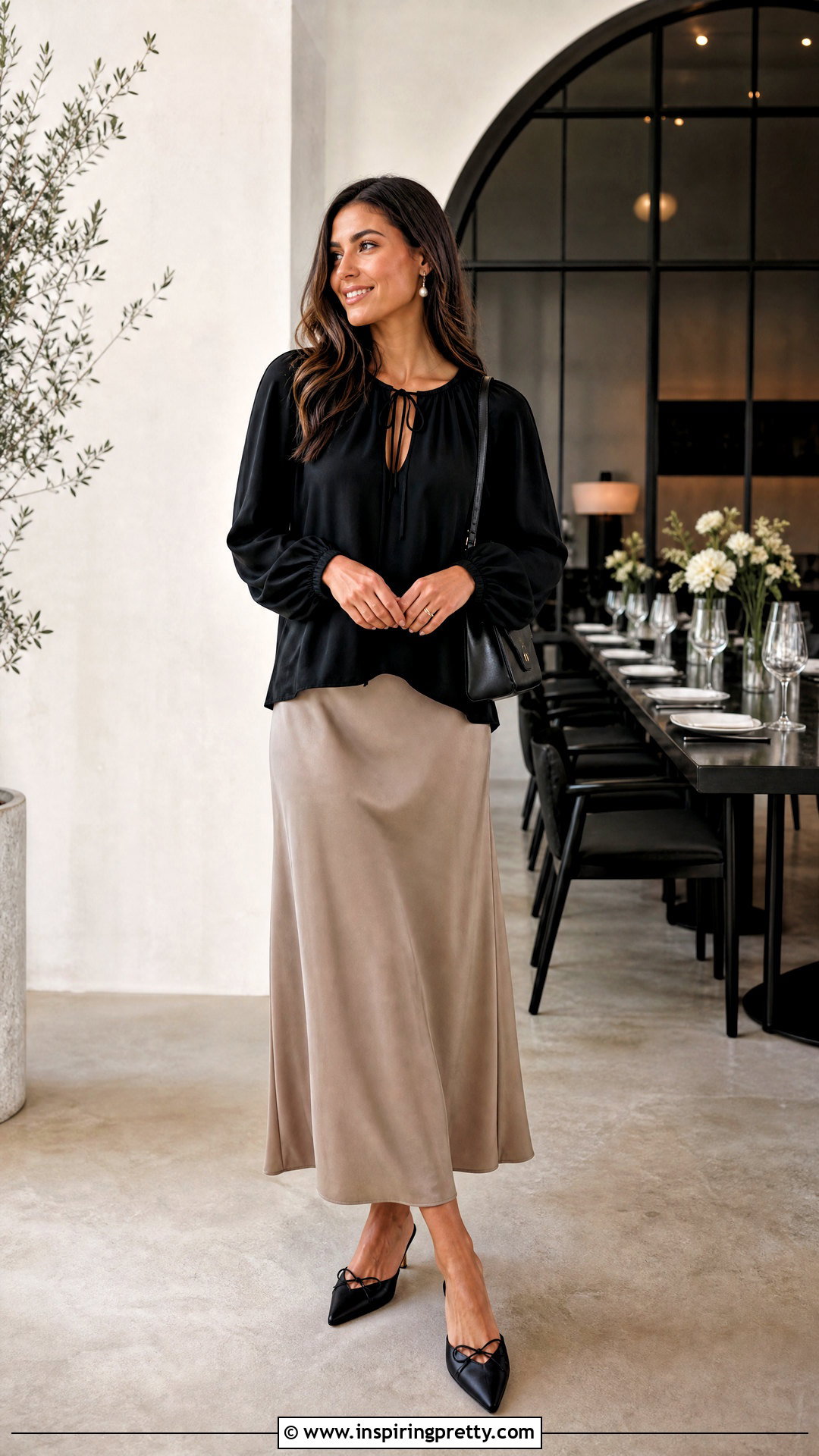 Black Babydoll Top With Slip Skirt - 50 black babydoll top outfit ideas