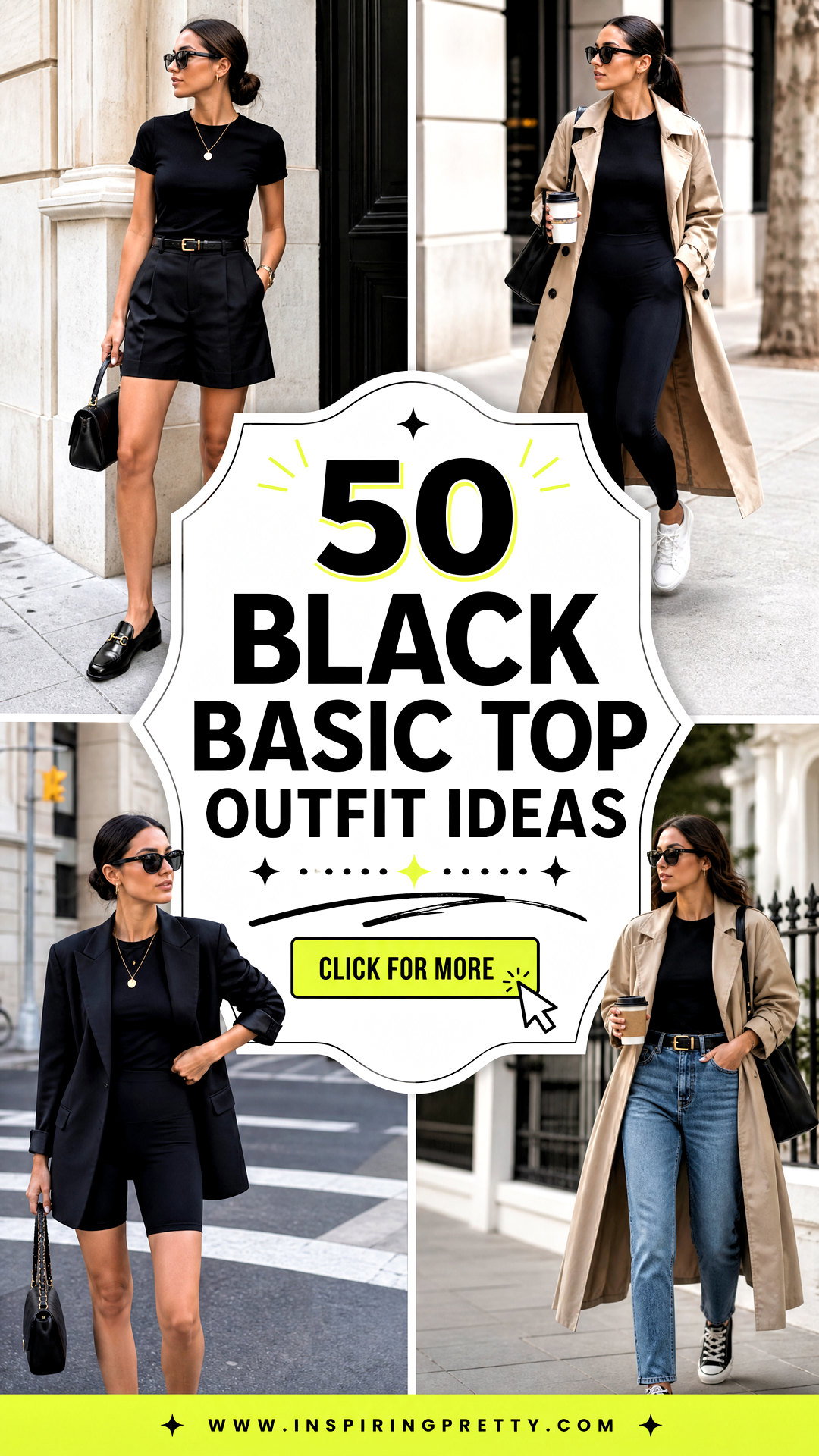 50 Black Basic Top Outfit Ideas for Effortless Daily Style - 50 Black Basic Top Outfit Ideas for Effortless Daily Style