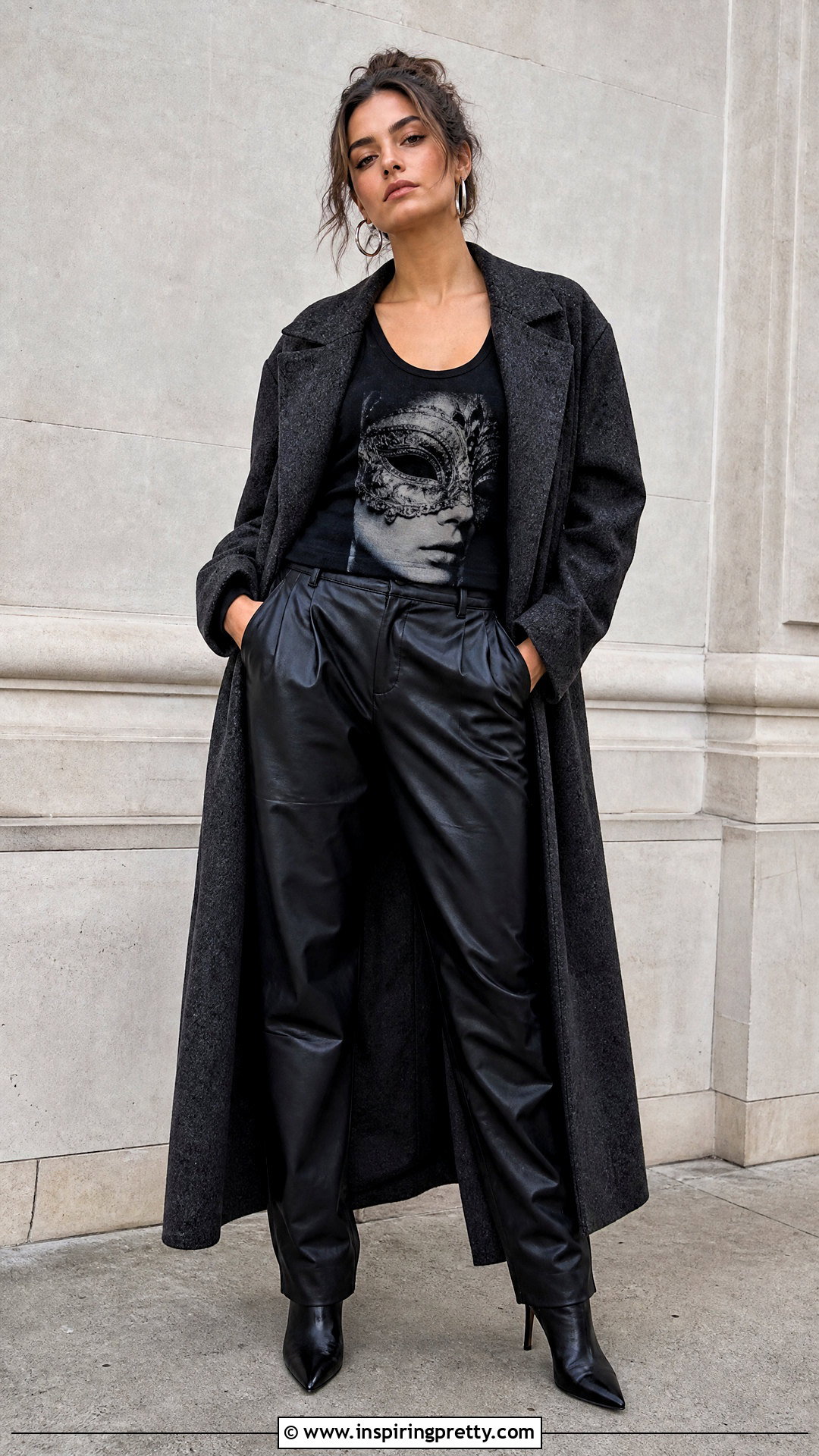 Black Eyes Wide Shut Tank Top With Leather Pants - 20 Eyes Wide Shut Tank Tops