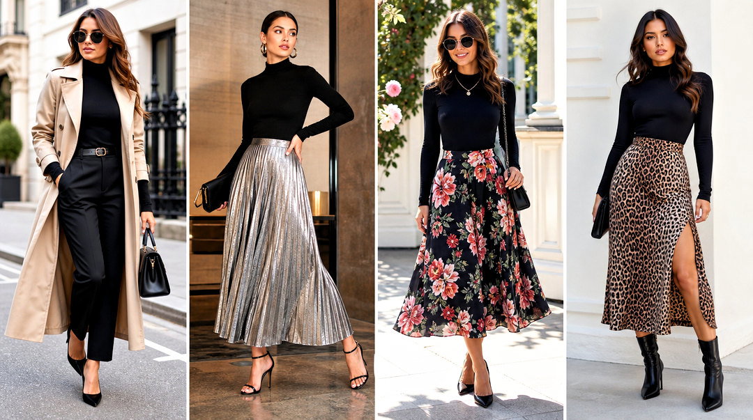 50 Black Full Sleeve Top Outfit Ideas for Chic Cold-Weather Looks